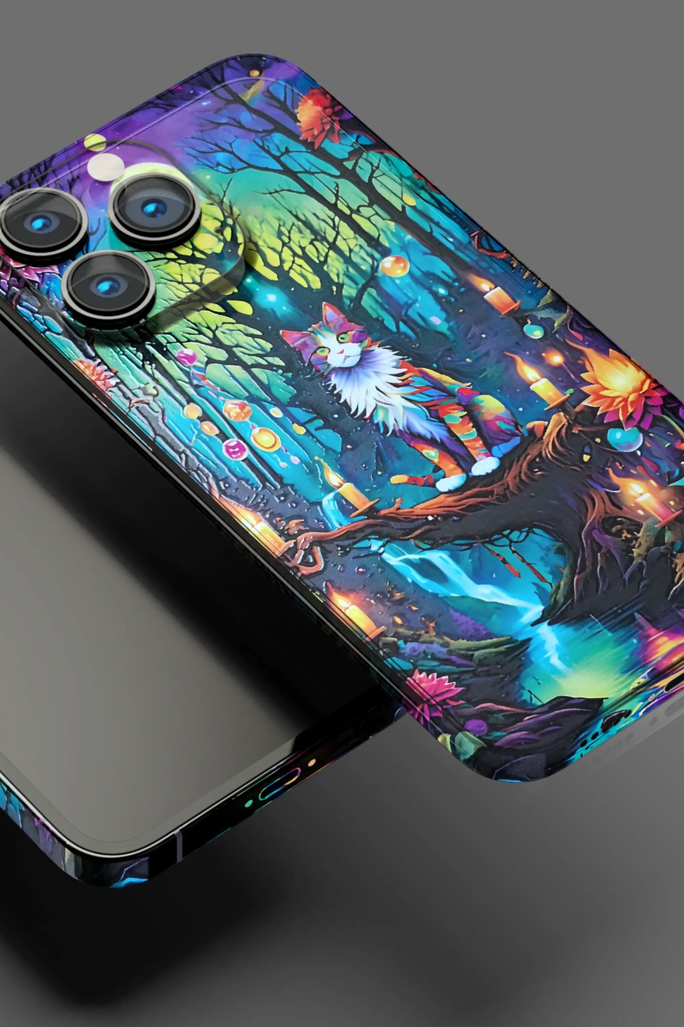 Colorful Night Nature Mobile Skin 2899