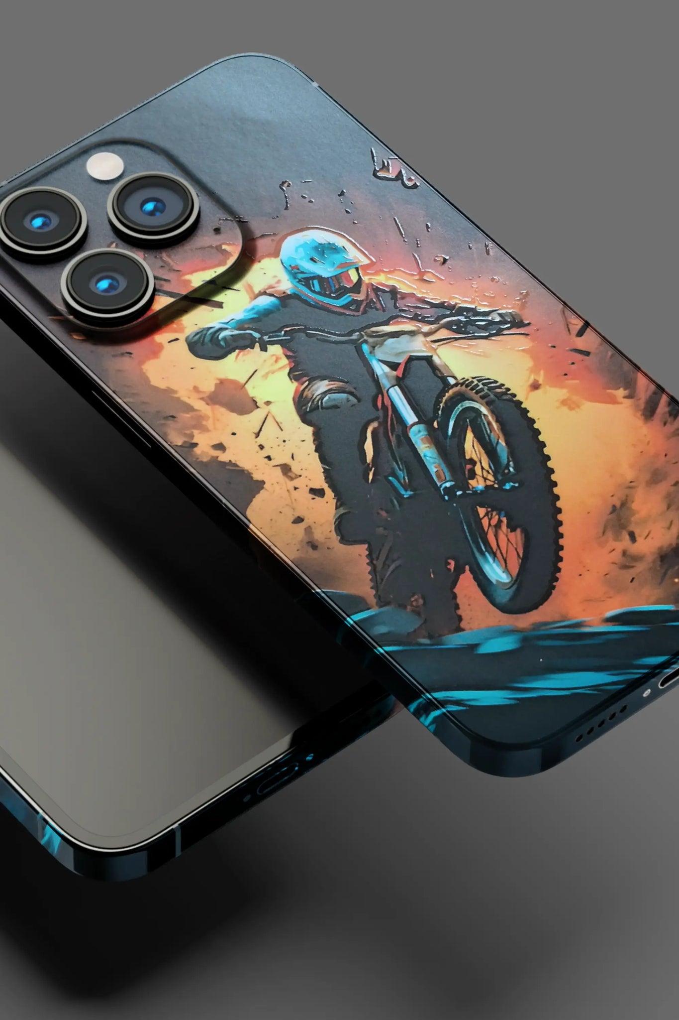 Off Road Bike Rider Mobile Skin 1961