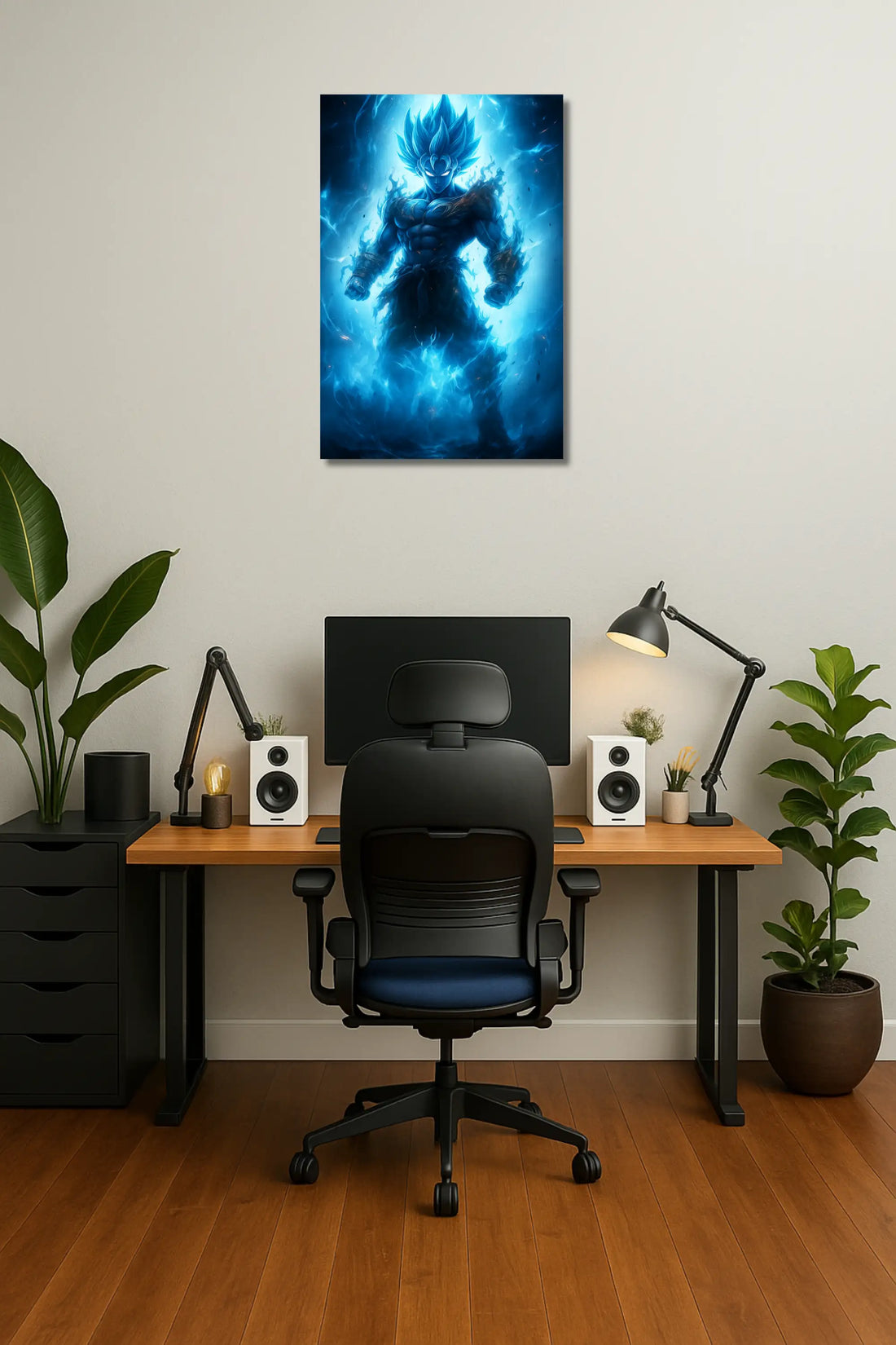 Goku Anime Metal Poster 001