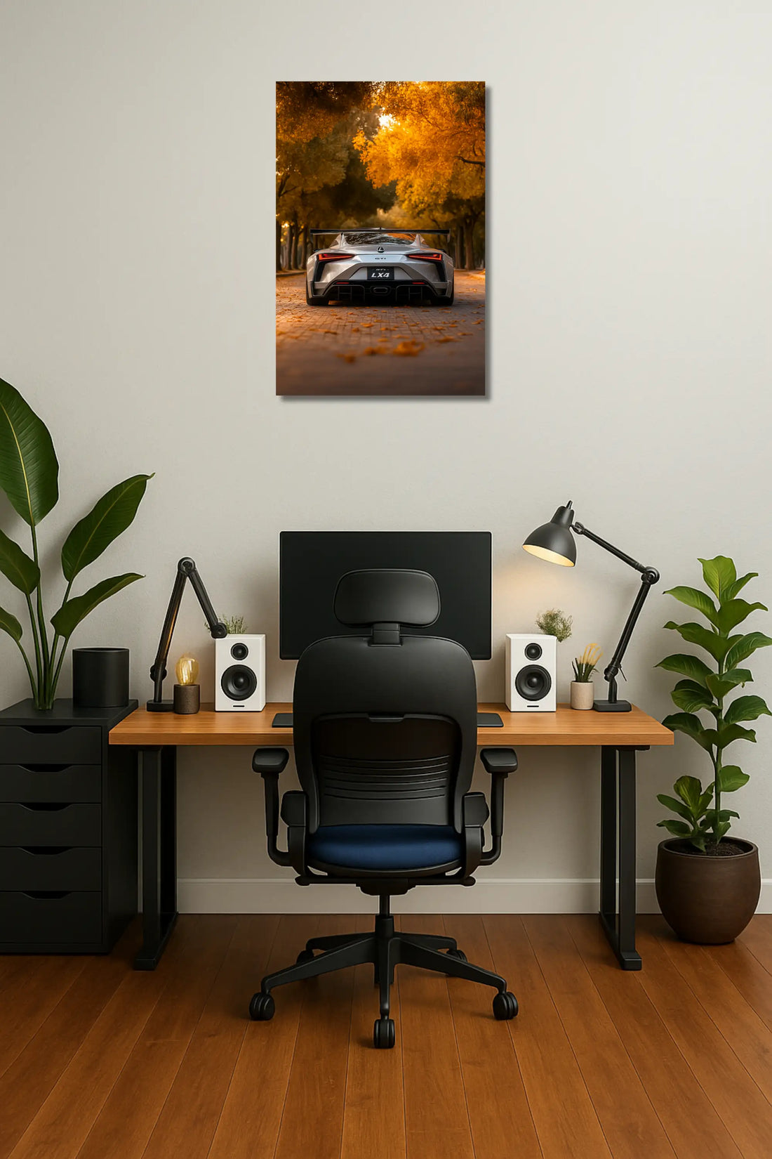 Lexus Car Metal Poster 001