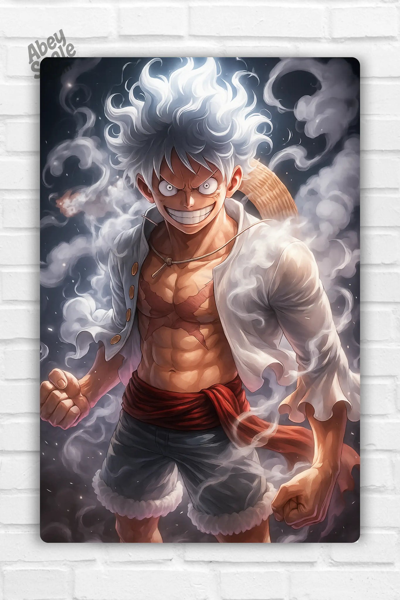 Luffy Anime Metal Poster 04
