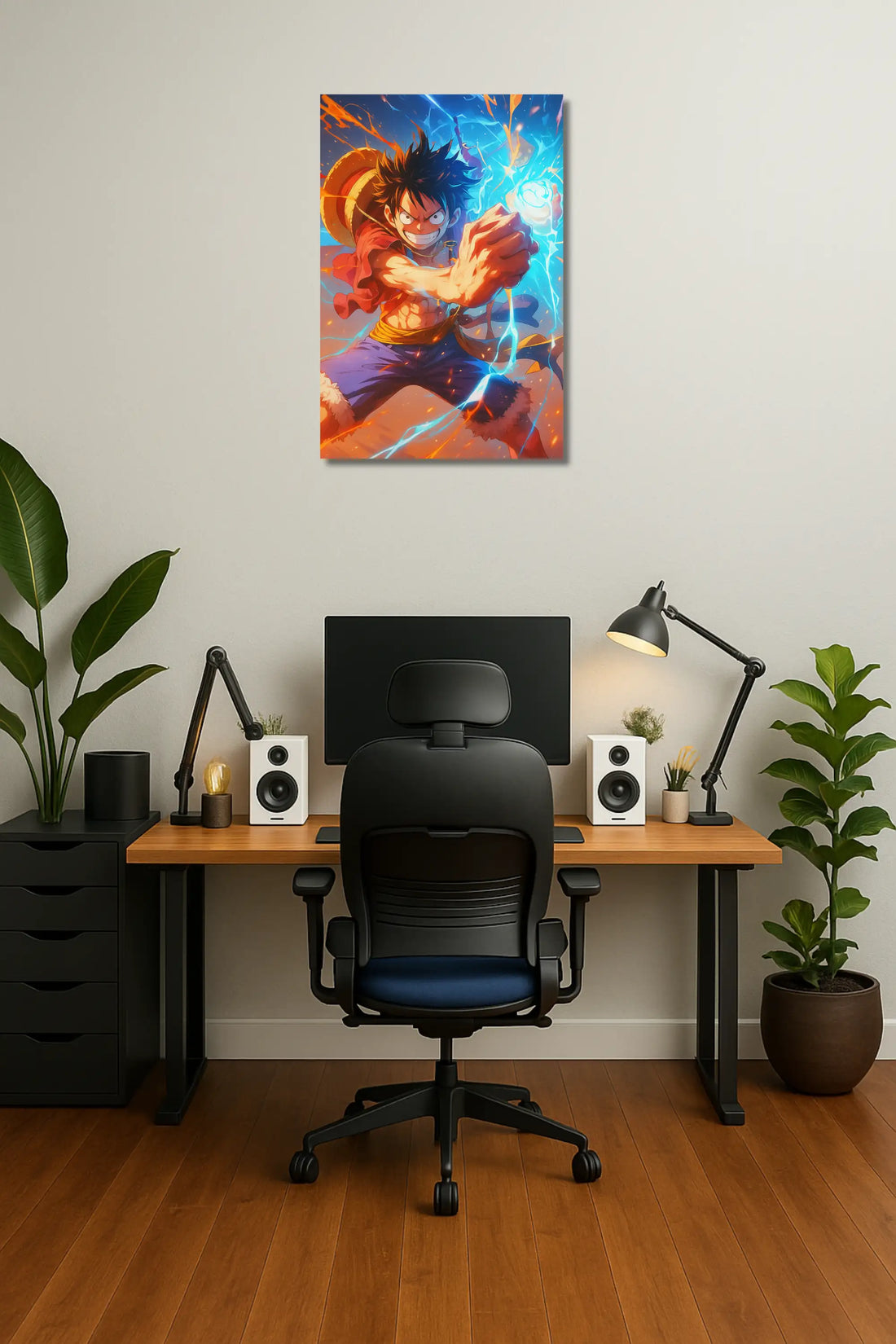 Luffy Anime Metal Poster 02
