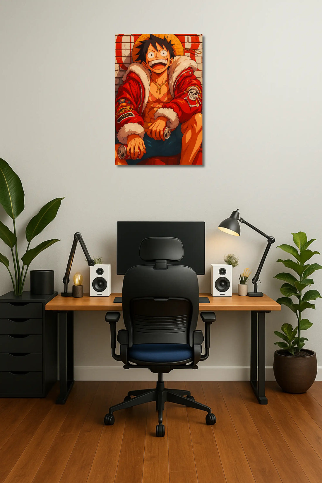 Luffy Anime Metal Poster 01
