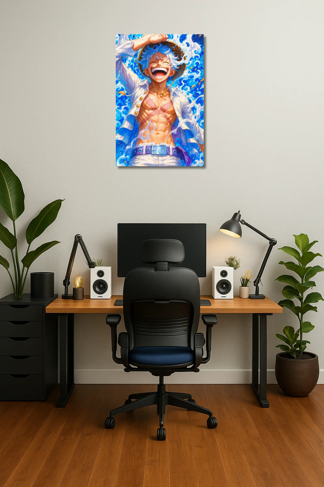 Luffy Anime Metal Poster 03