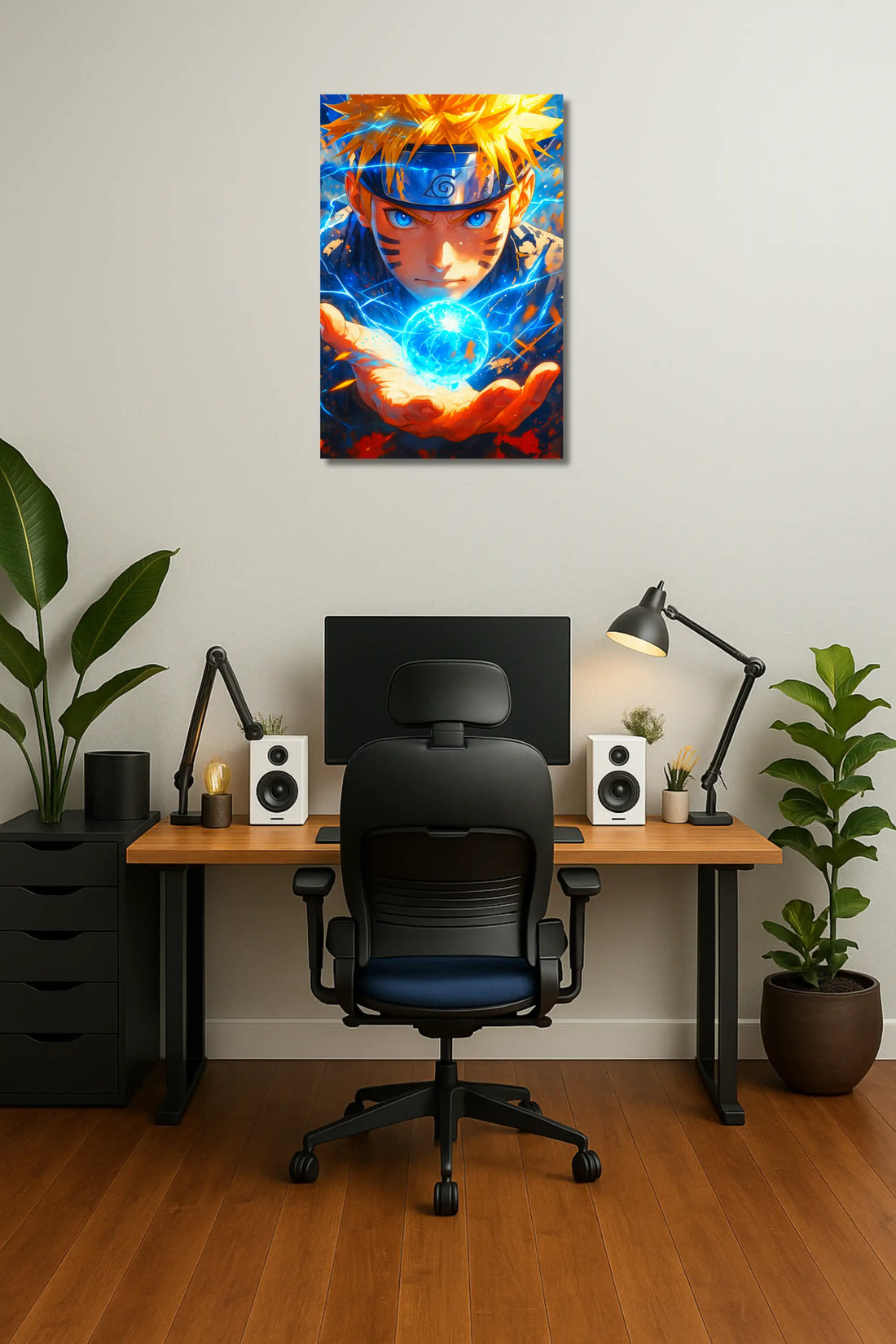 Naruto Anime Metal Poster 01