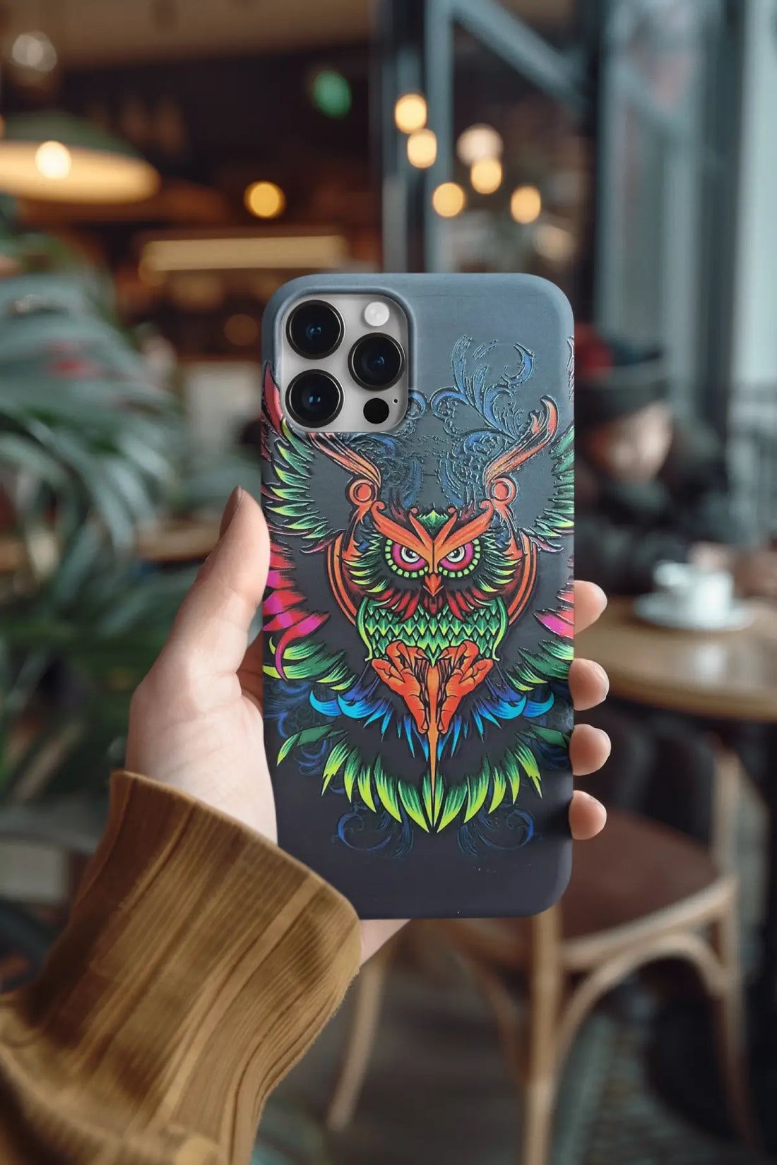 Colorful Owl Design 1586