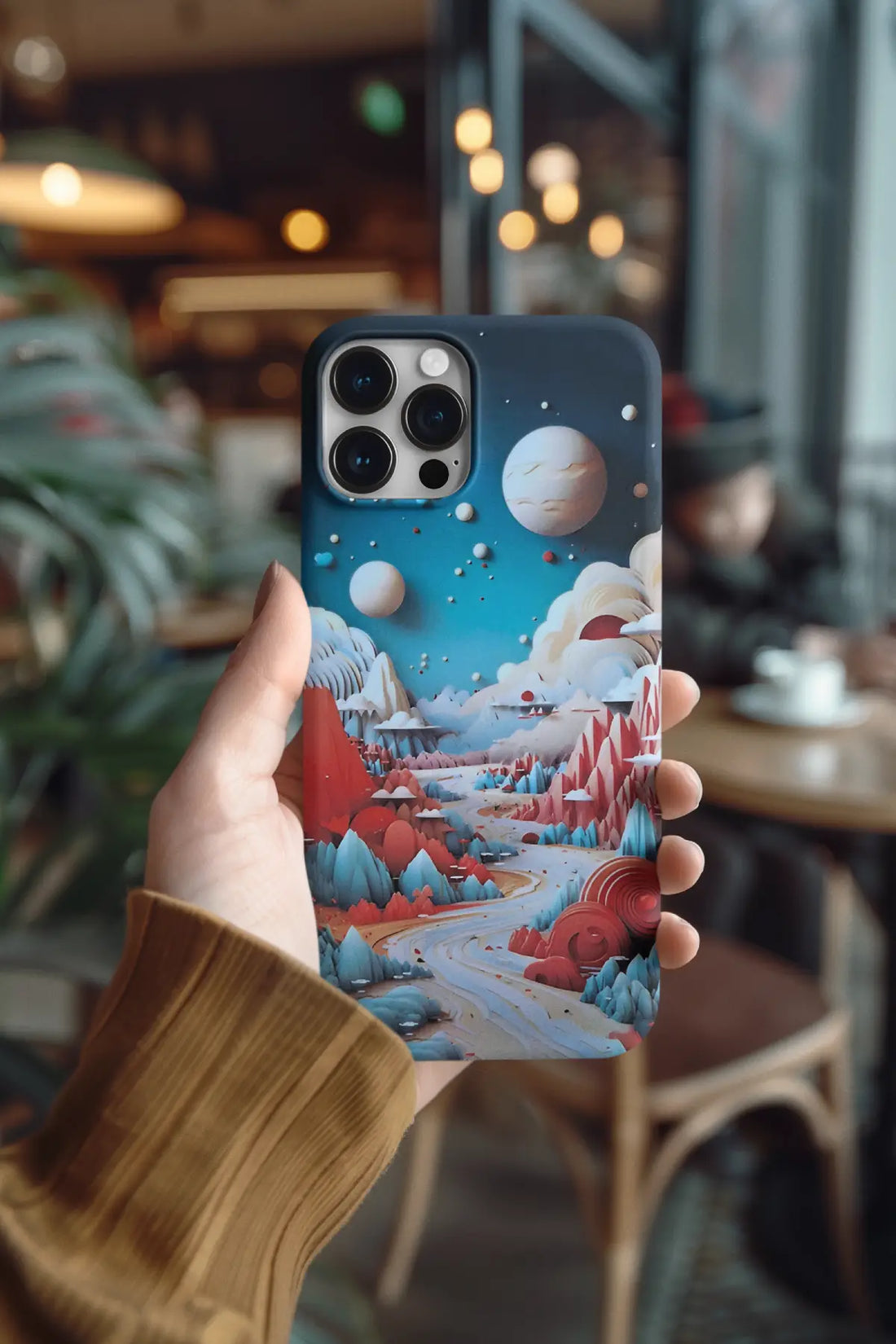 Moon Stars Pastel Mobile Skin 2882
