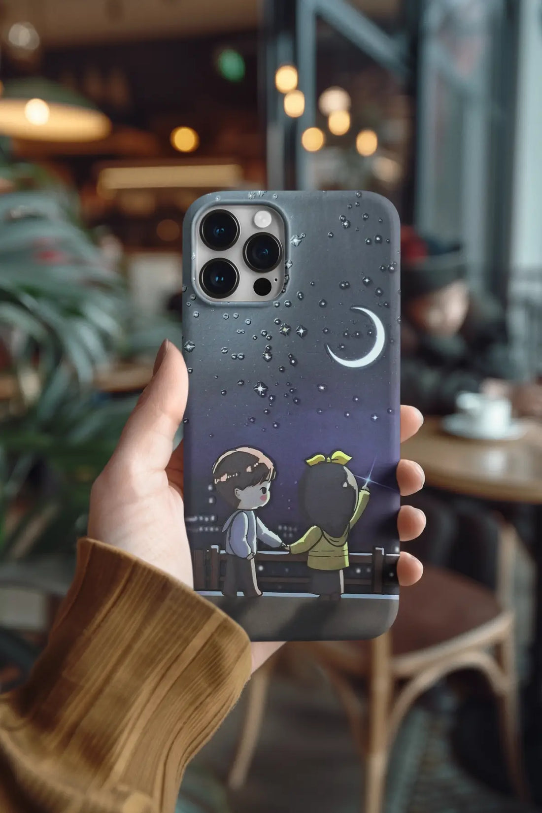 Cartoon Couple Mobile Skin 2959