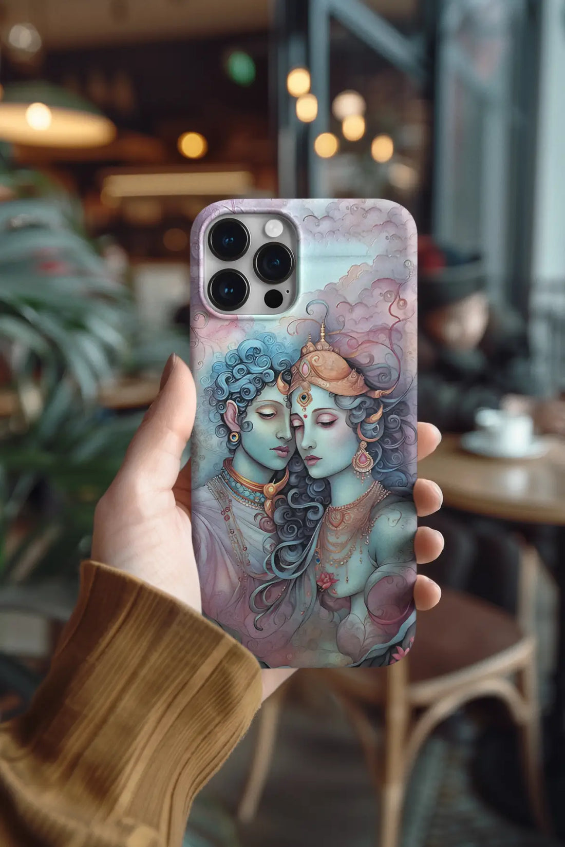 Radha Krishna God's Mobile Skin 3049