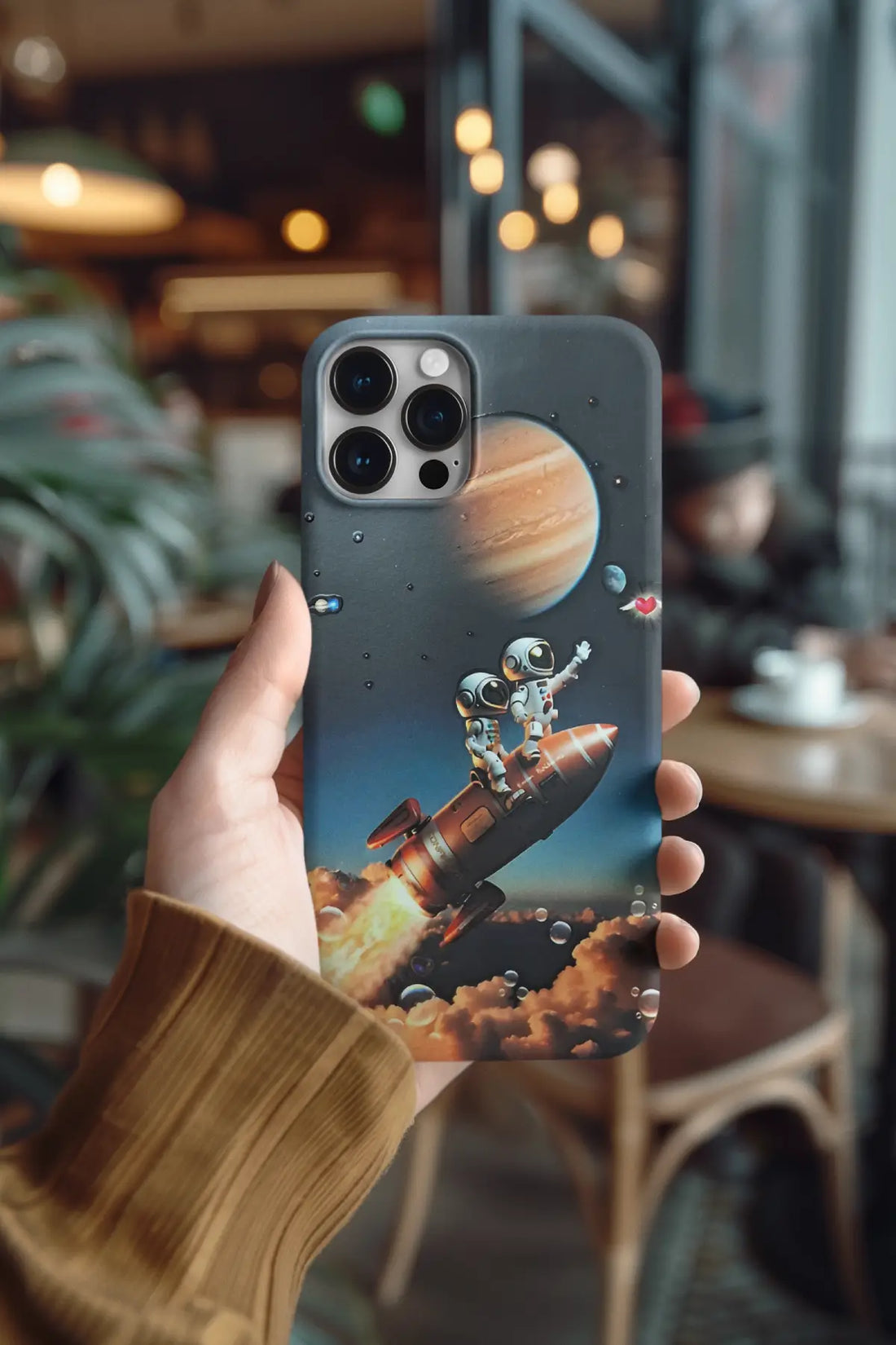 Cute Astronauts Mobile Skin 3059