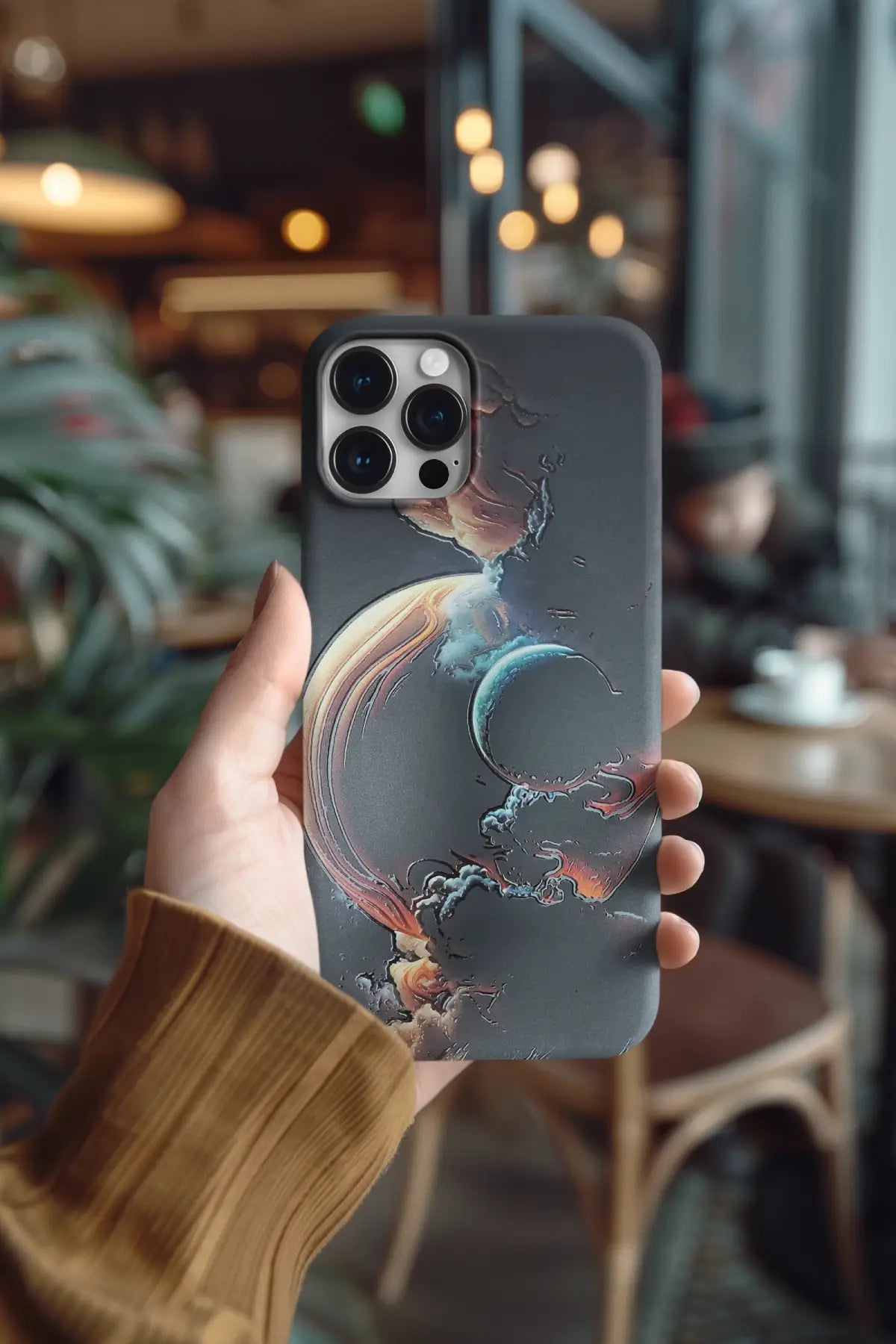 Cloudy Design Mobile Skin 3062