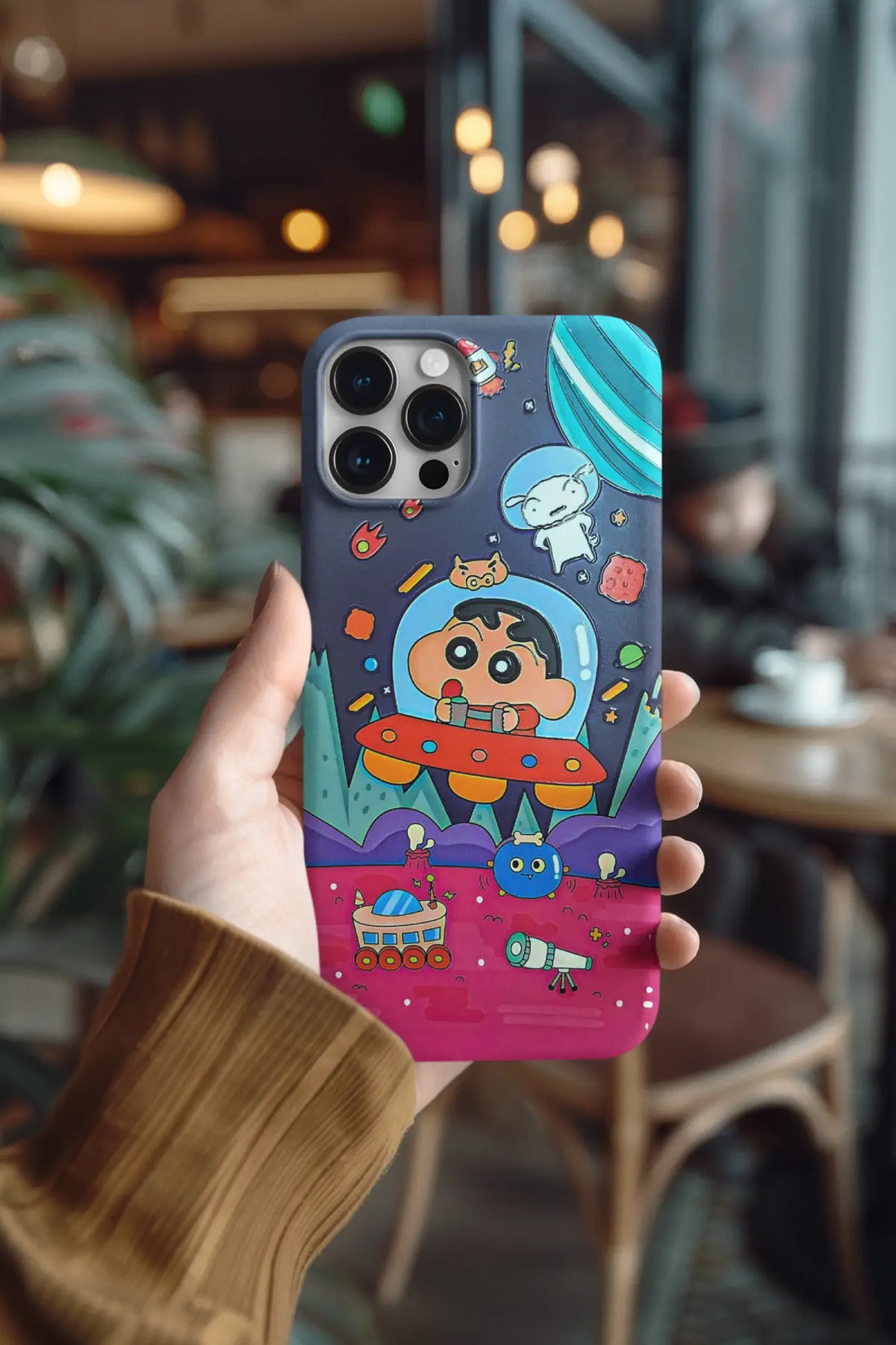 Shinchan Cartoon Mobile Skin 2356