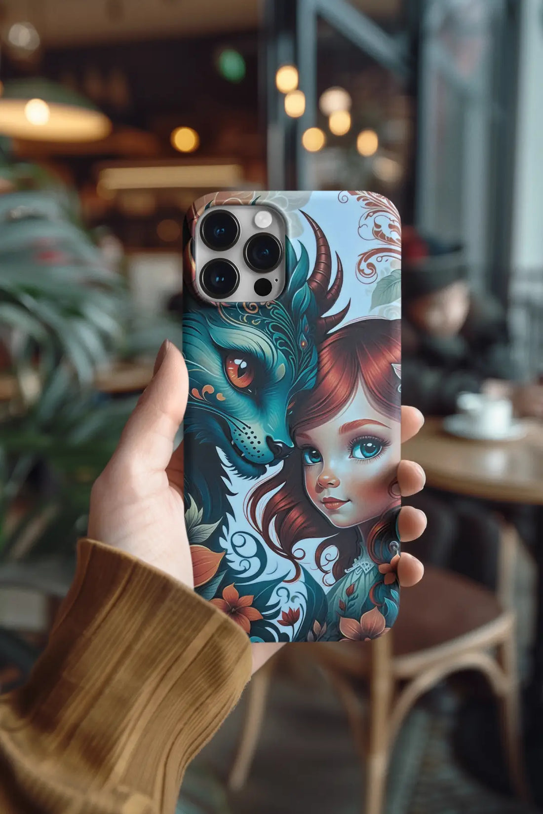 Cute Cartoon Girl Mobile Skin 2714