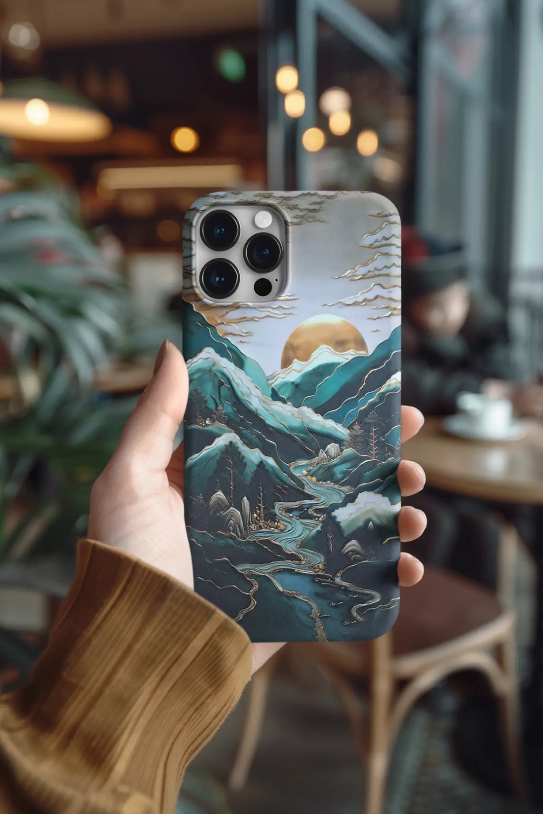 Golden Mountains Mobile Skin 2820