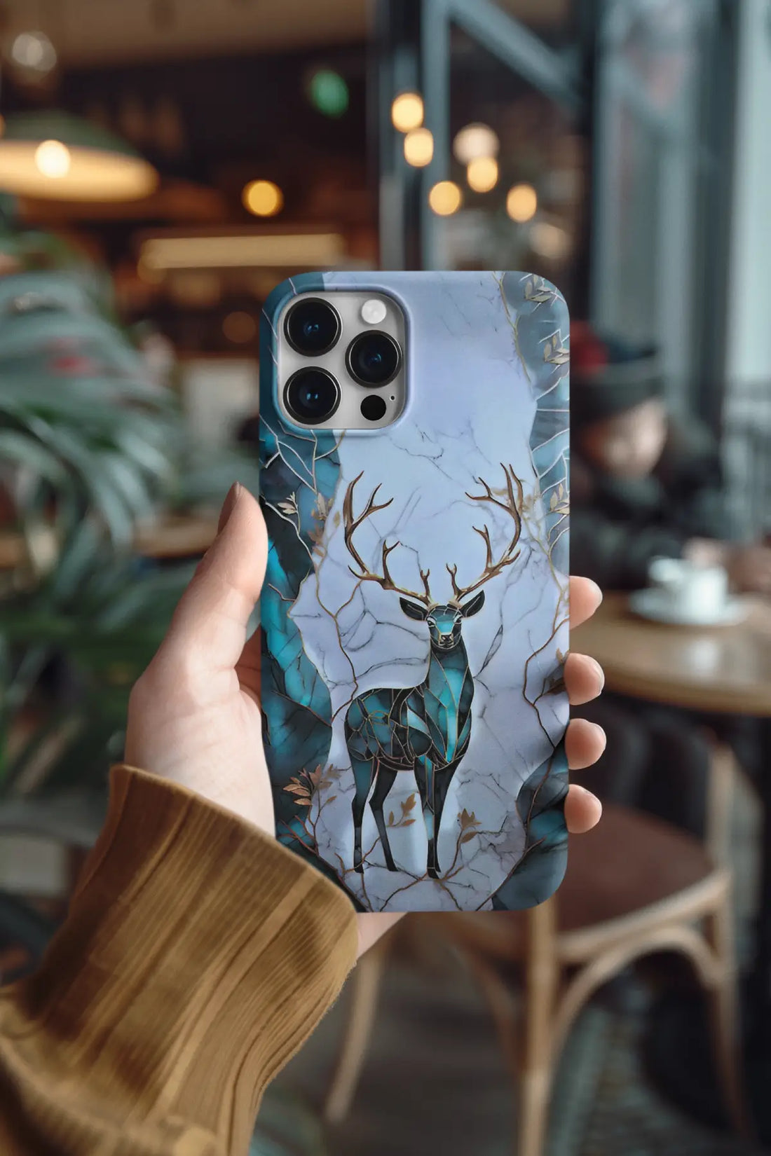 Golden Deer Animal Mobile Skin 2822