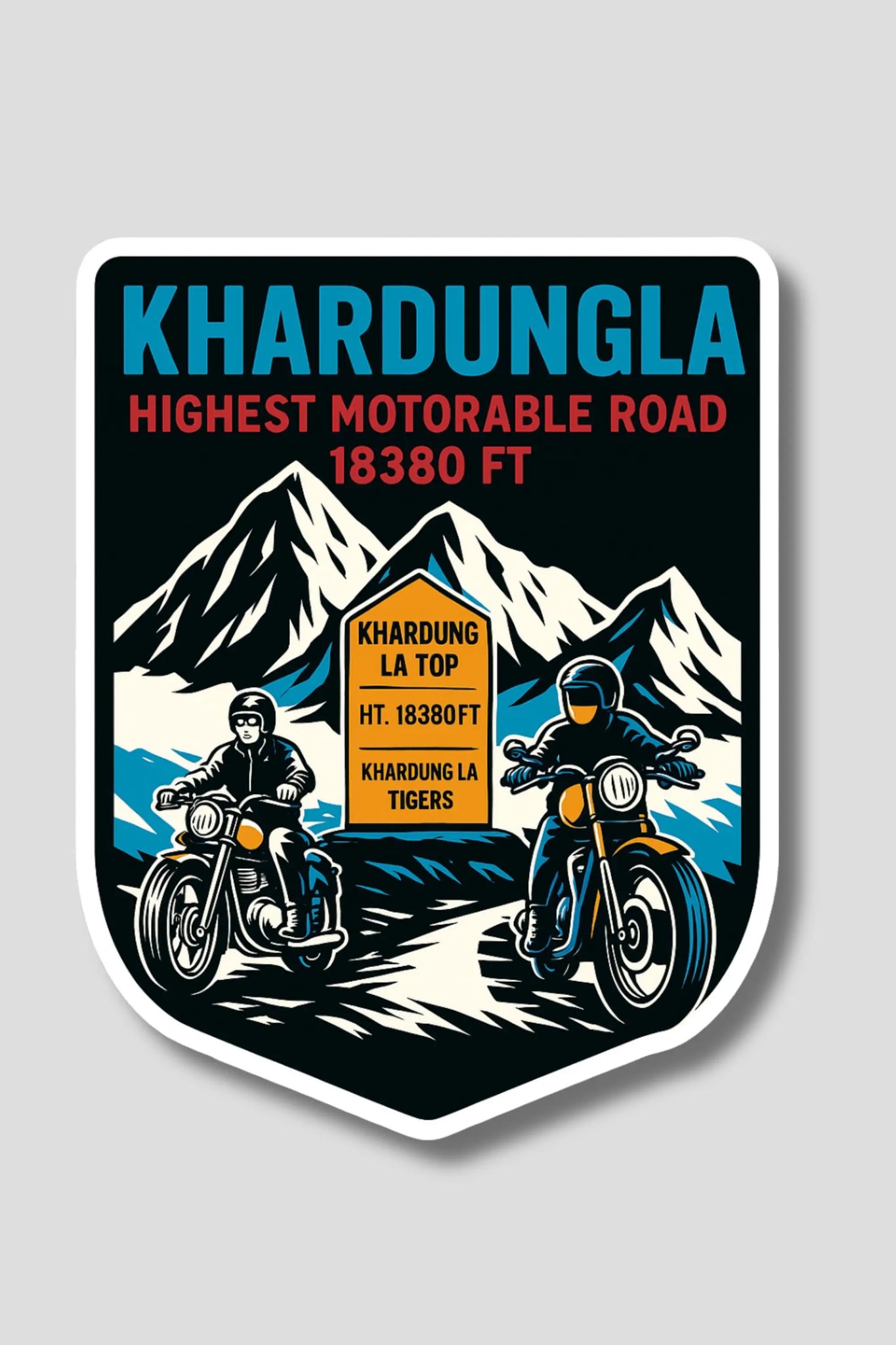 Khardung La Sticker