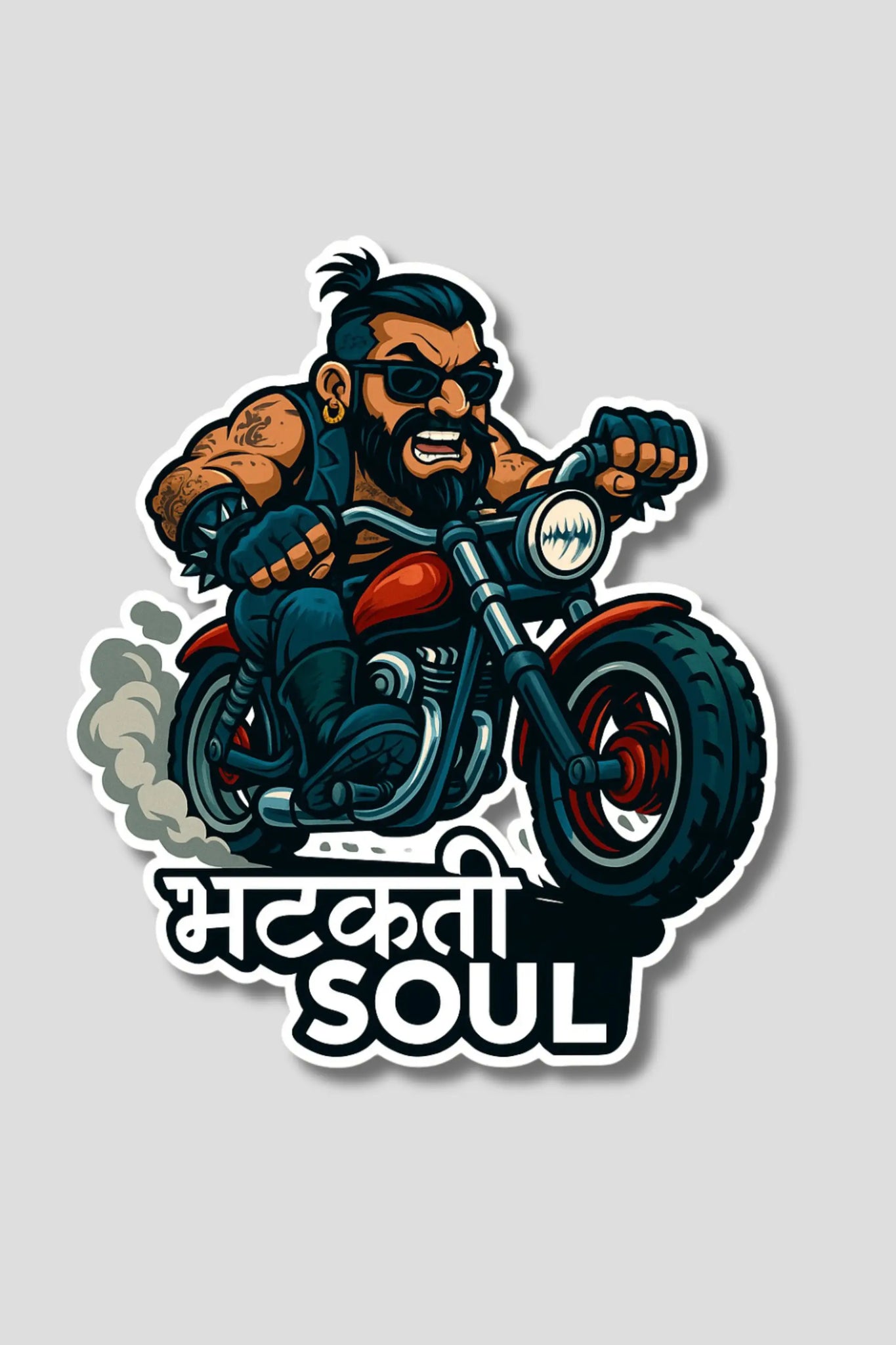 Bhatakati Soul Rider Sticker