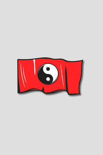 Yin & Yang Symbol Sticker