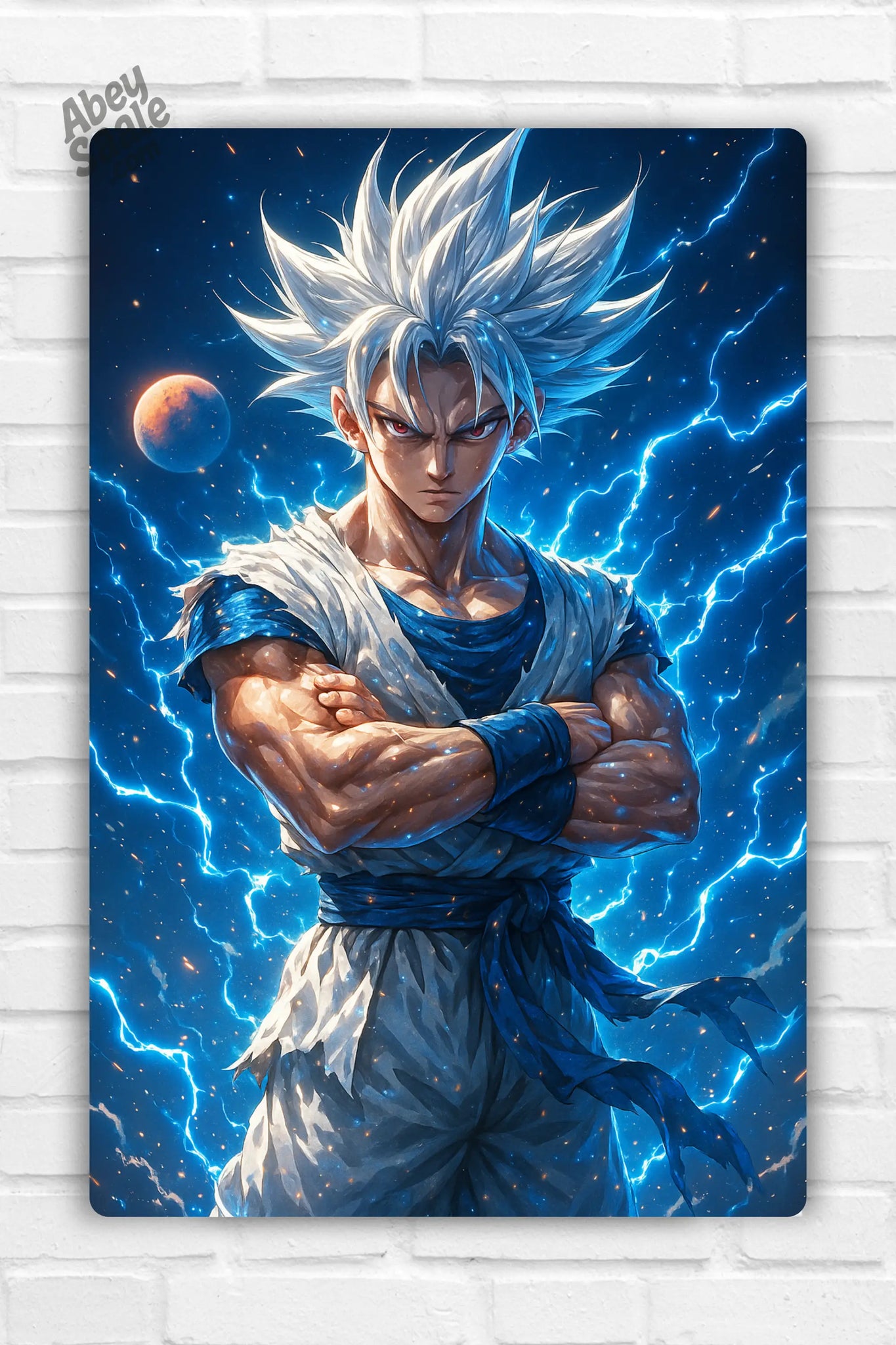 Son Goku Anime Metal Poster