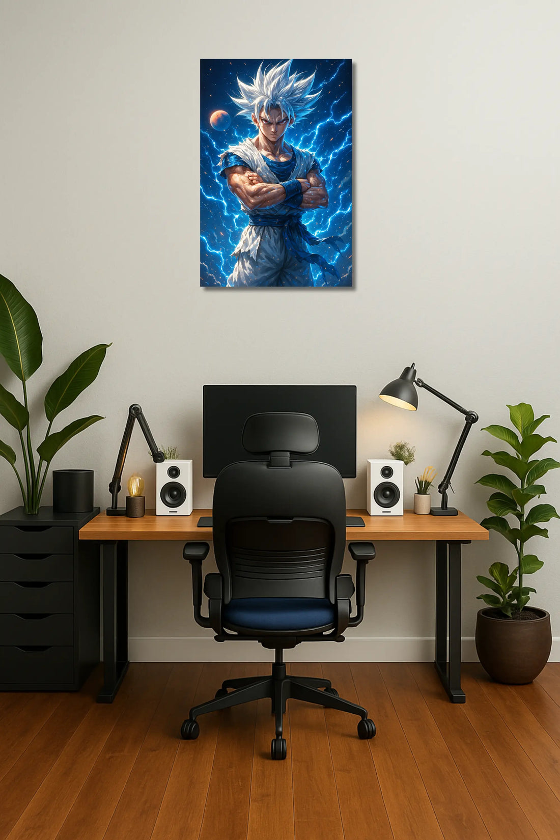 Son Goku Anime Metal Poster