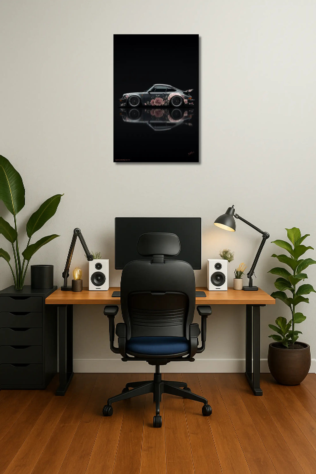 Porche 911 Car Metal Poster 04