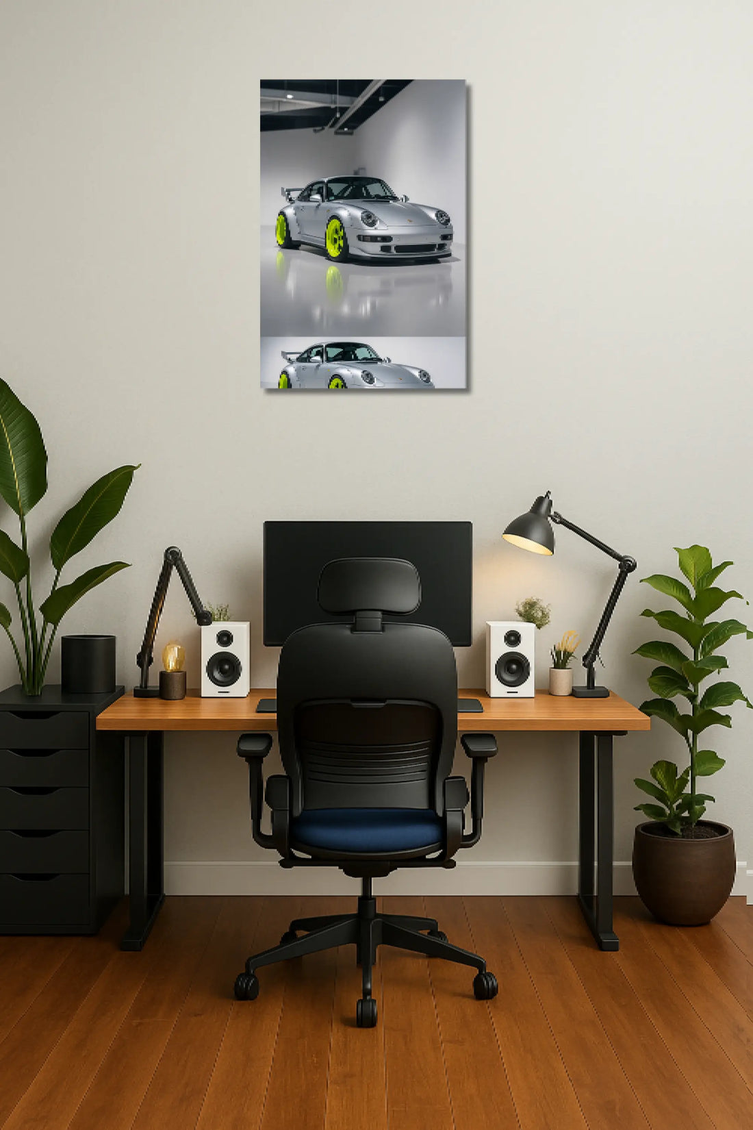 Porche 911 Car Metal Poster 06
