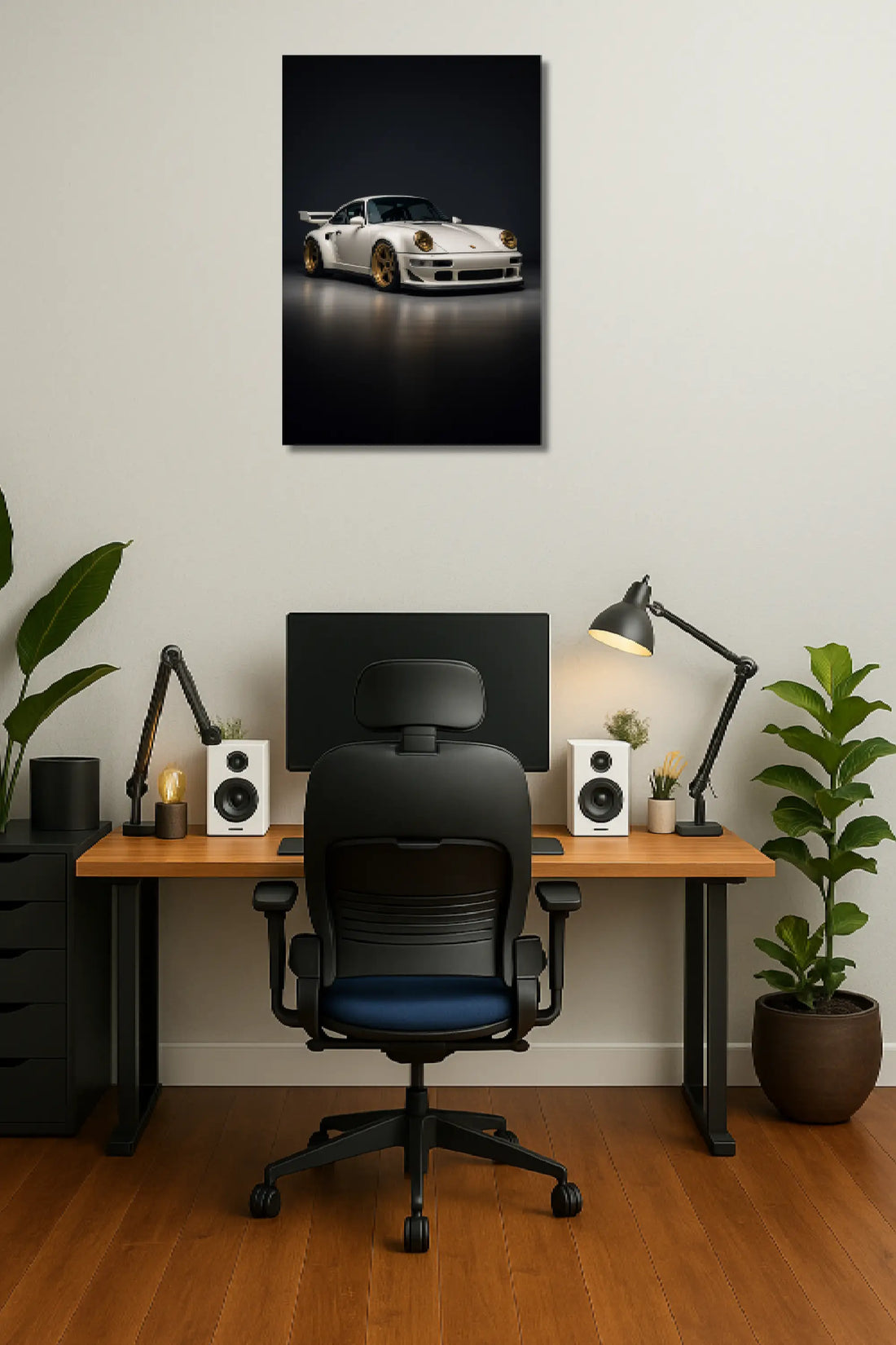 Porche 911 Car Metal Poster 07