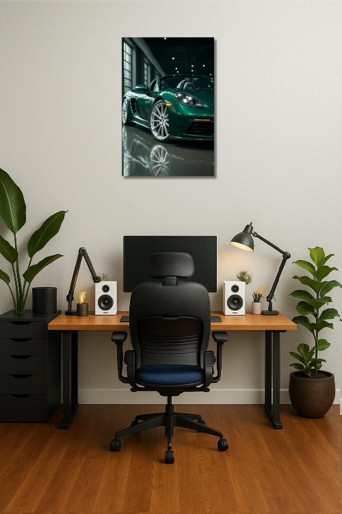 Porche 911 Car Metal Poster 08