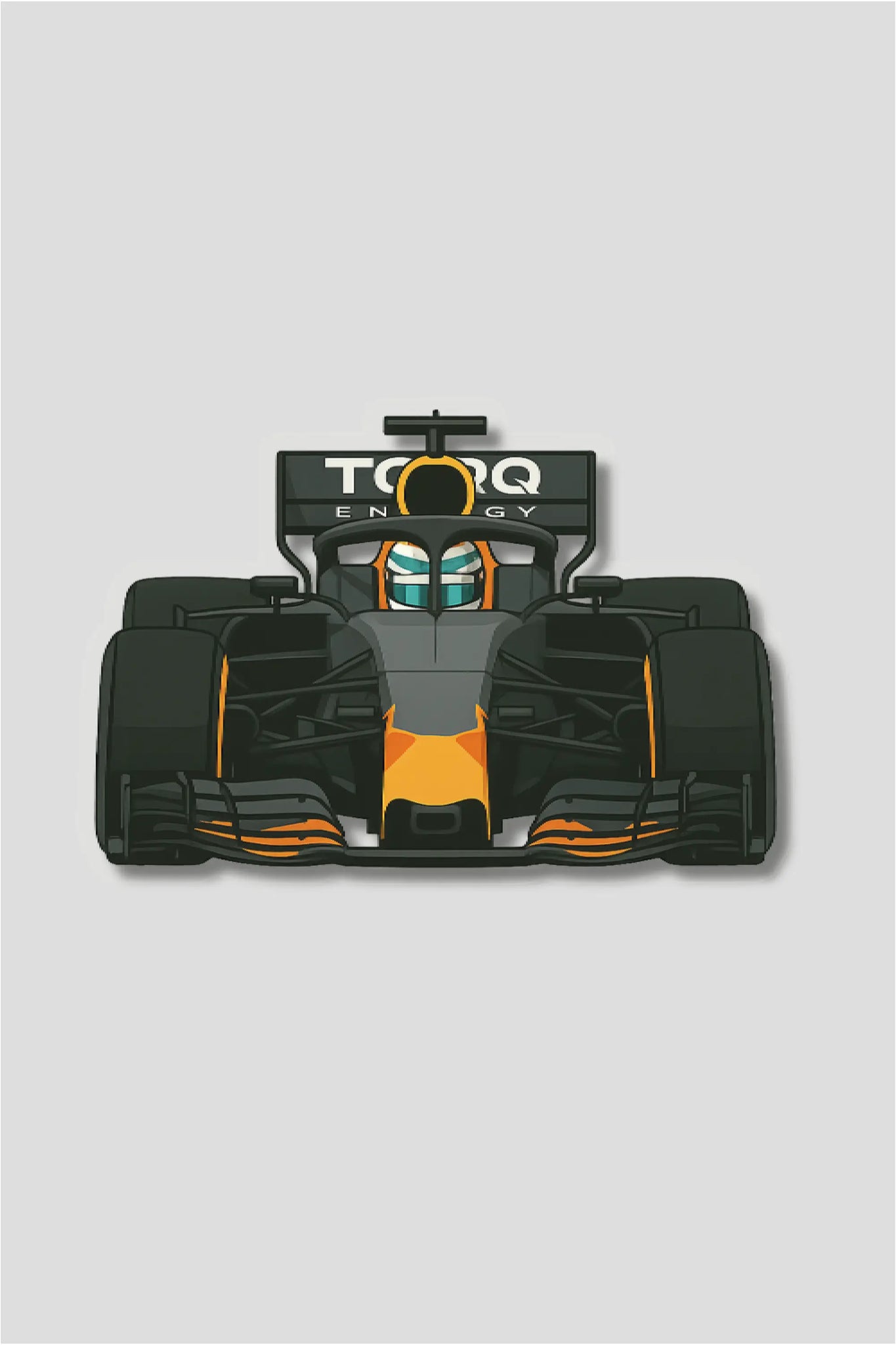 Formula 1 Racing Car Sticker