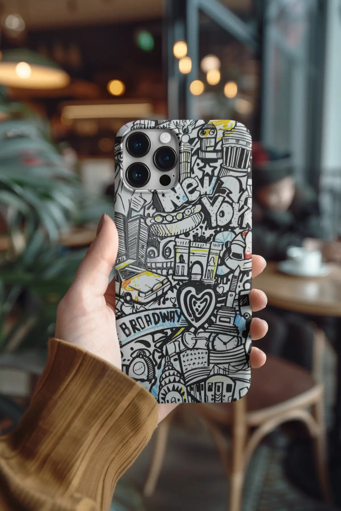 New York Abstract Mobile Skin 1774