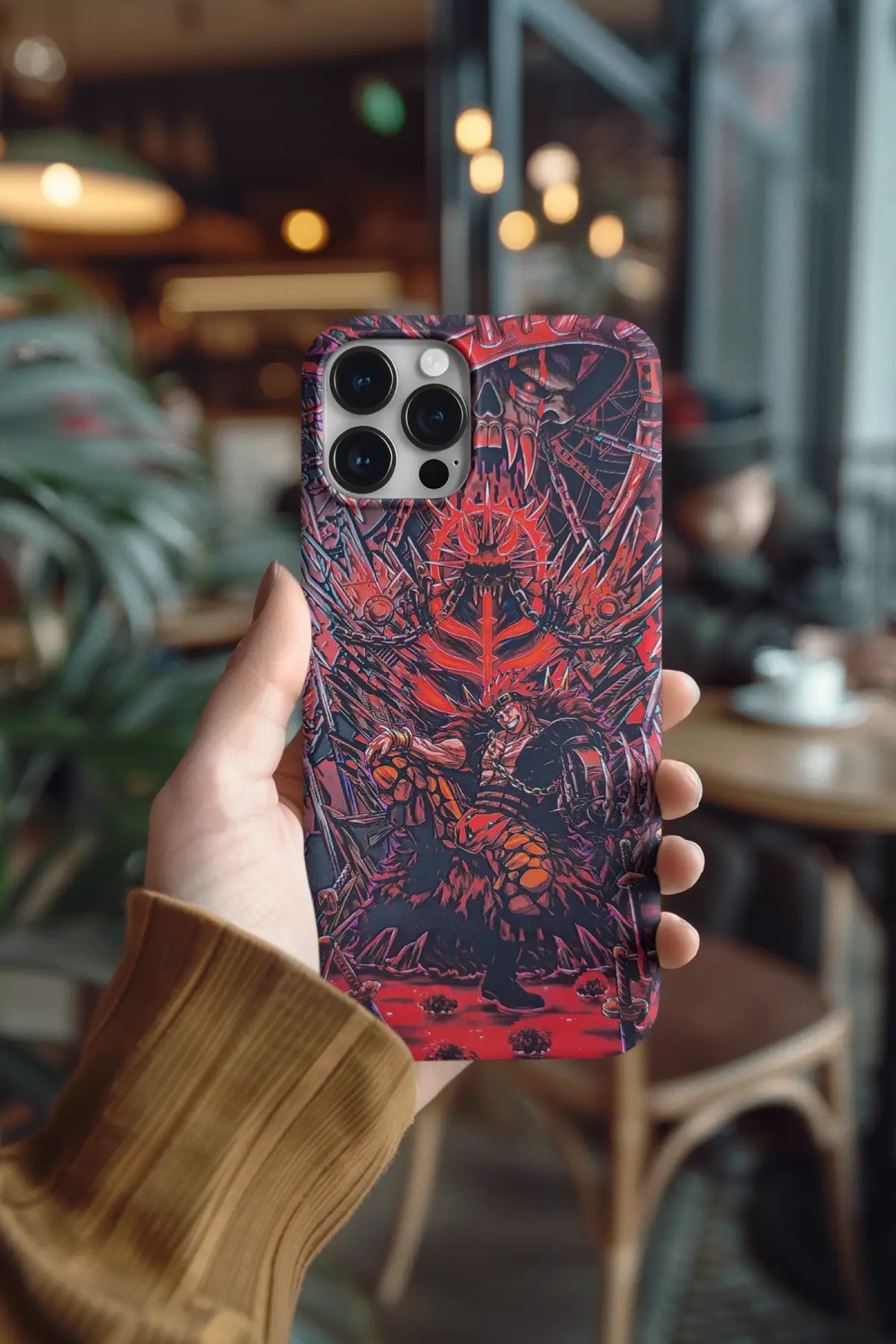Red Damned Punk Mobile Skin 2327
