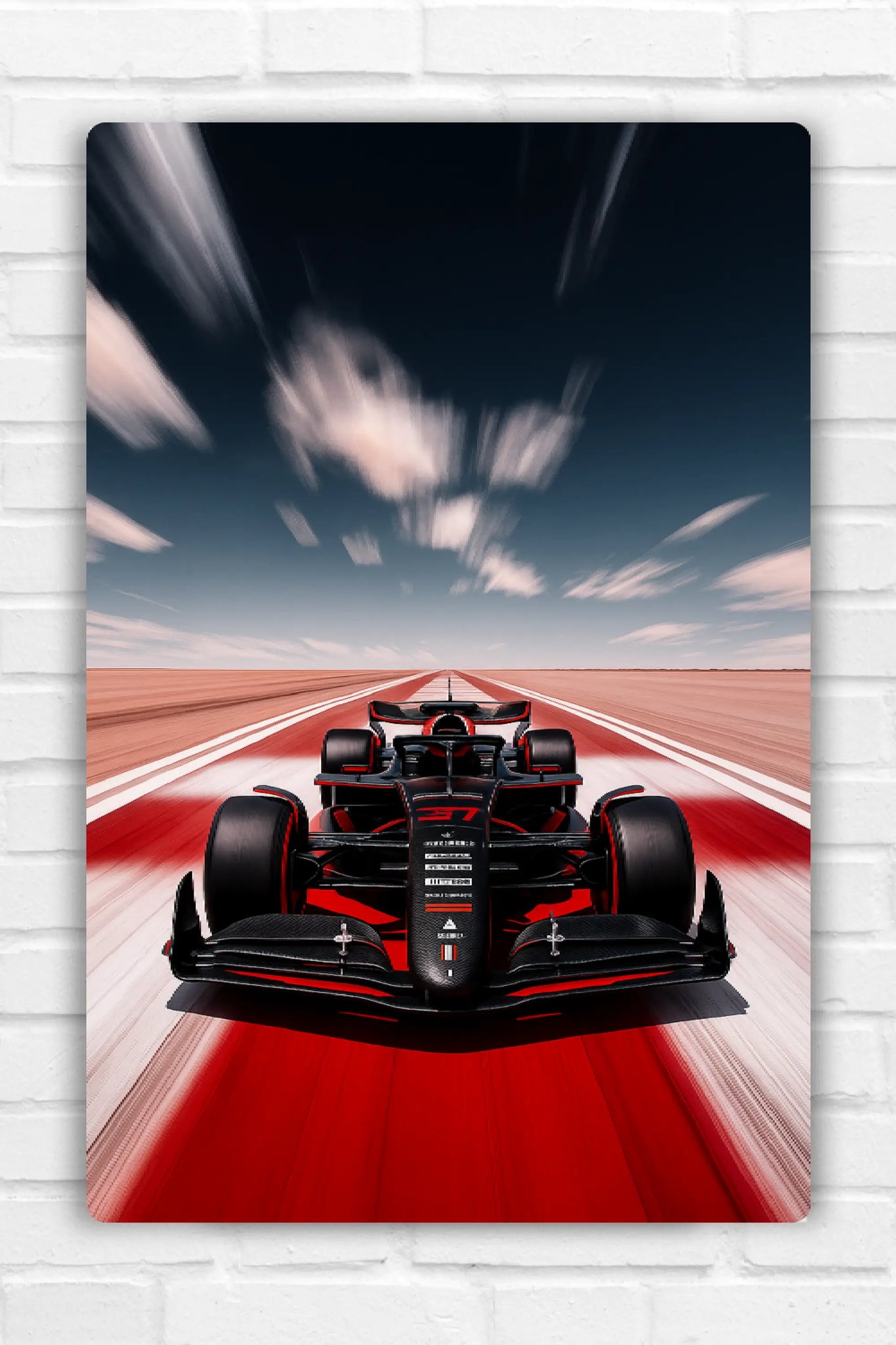 Alfa Romeo C43 F1 Speed Demon Metal Poster 05