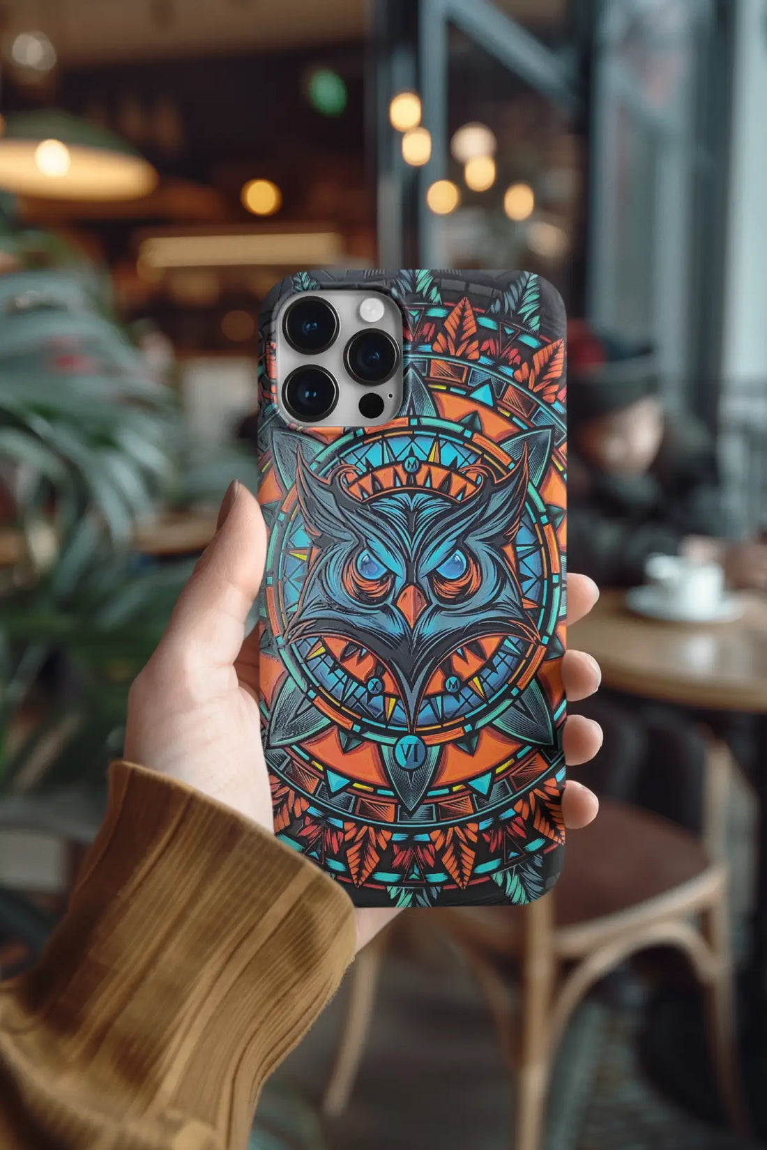Night Owl Abstract Mobile Skin 1090