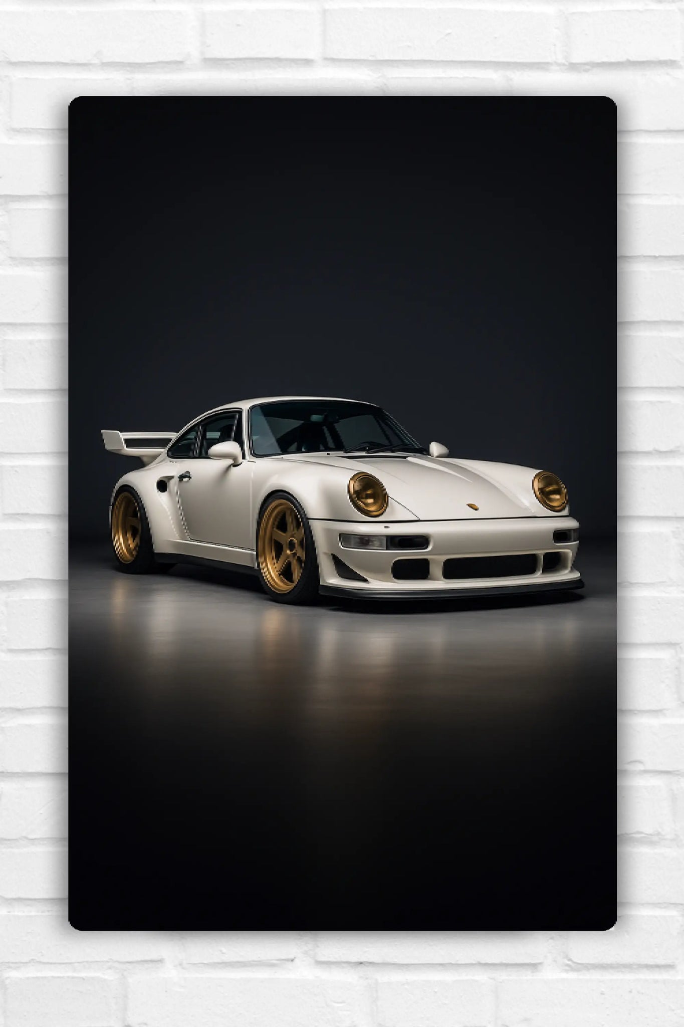 Porche 911 Car Metal Poster 07