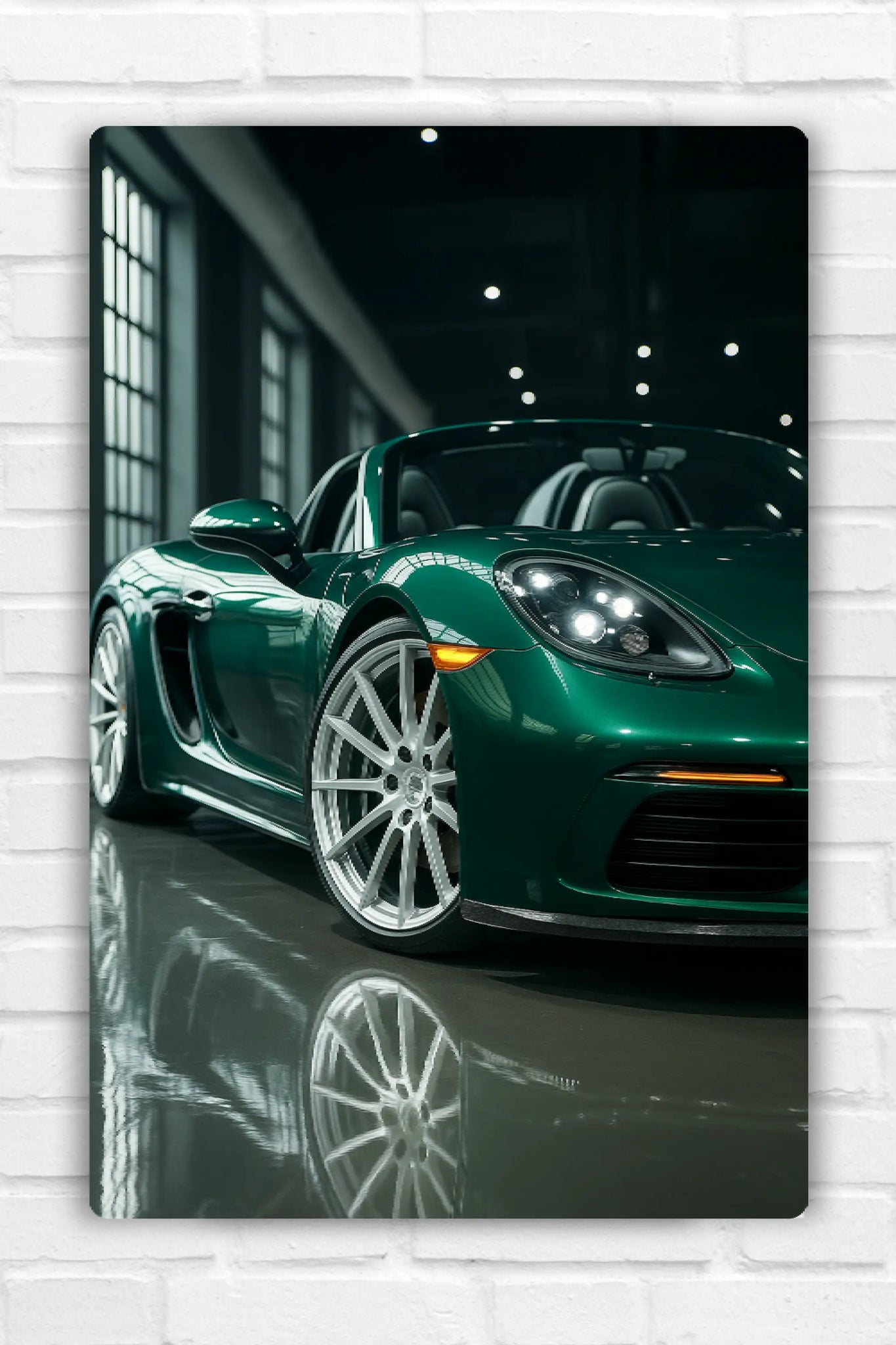 Porche 911 Car Metal Poster 08
