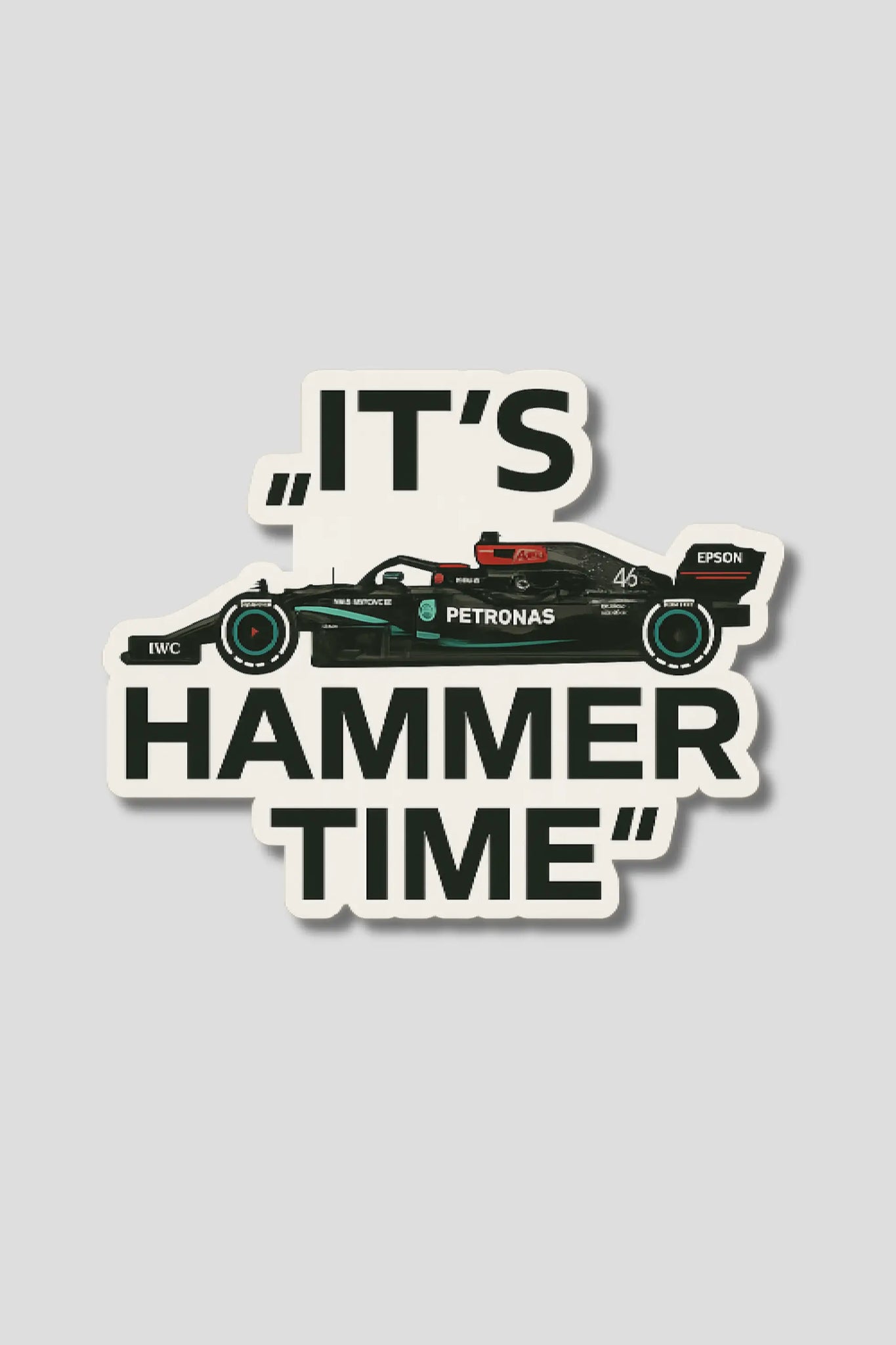 Formula 1 Racing Car Sticker