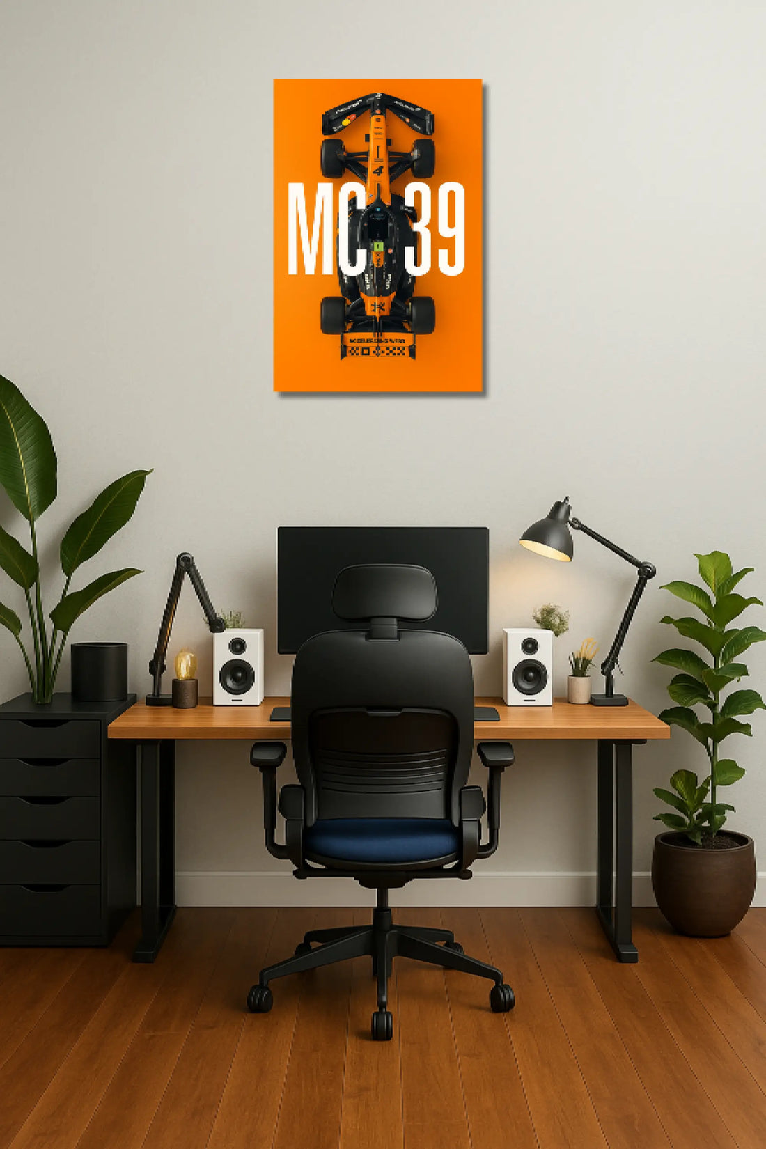 McLaren MCL39 F1 Metal Poster 3