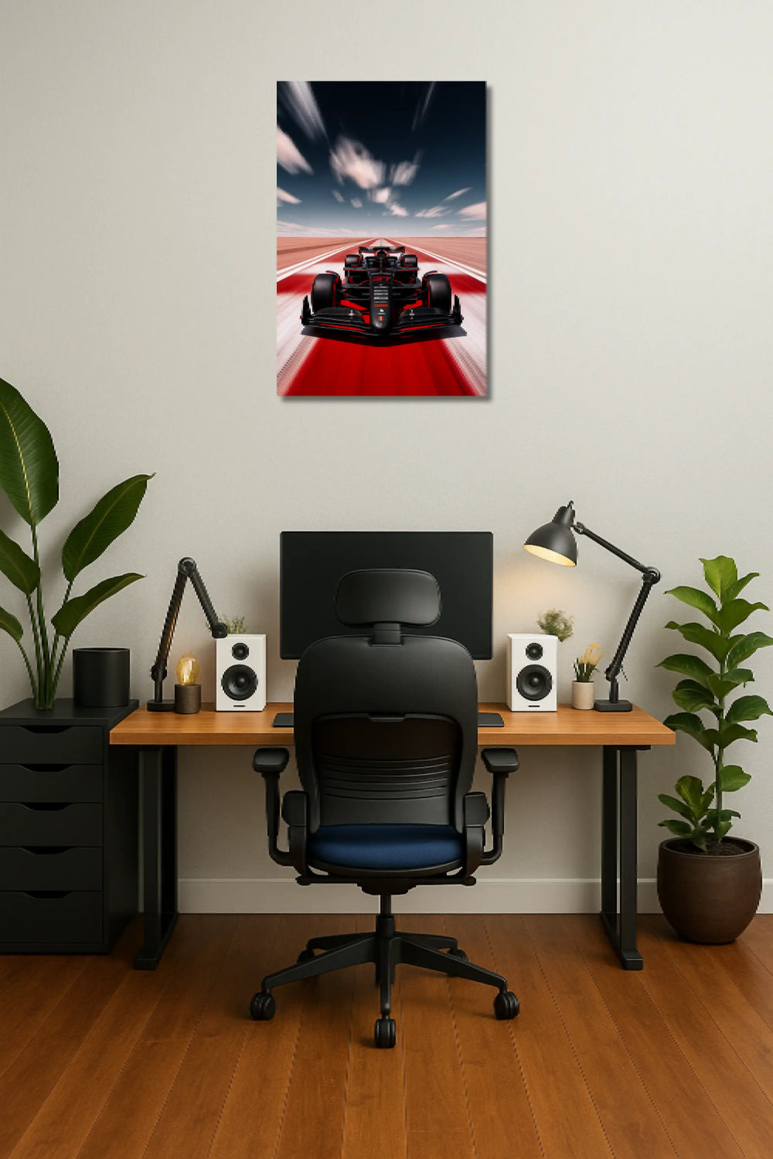 Alfa Romeo C43 F1 Speed Demon Metal Poster 05