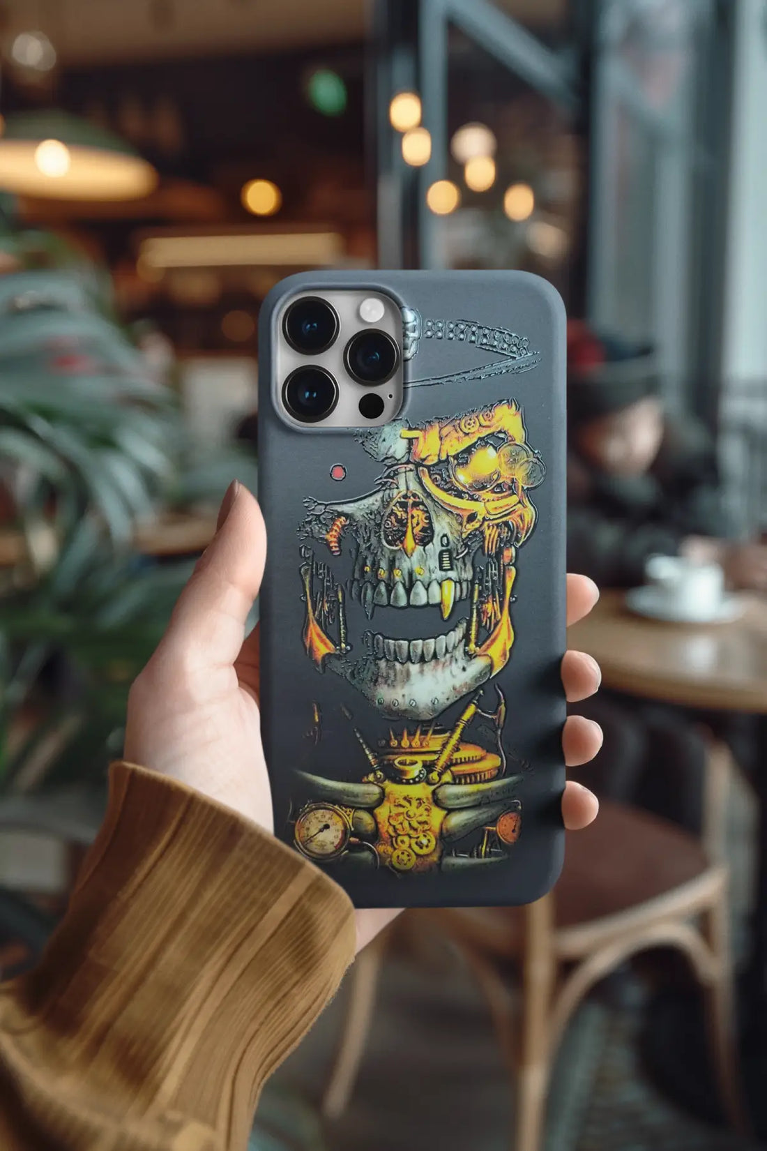 Mechanical Skull Mobile Skin 1249