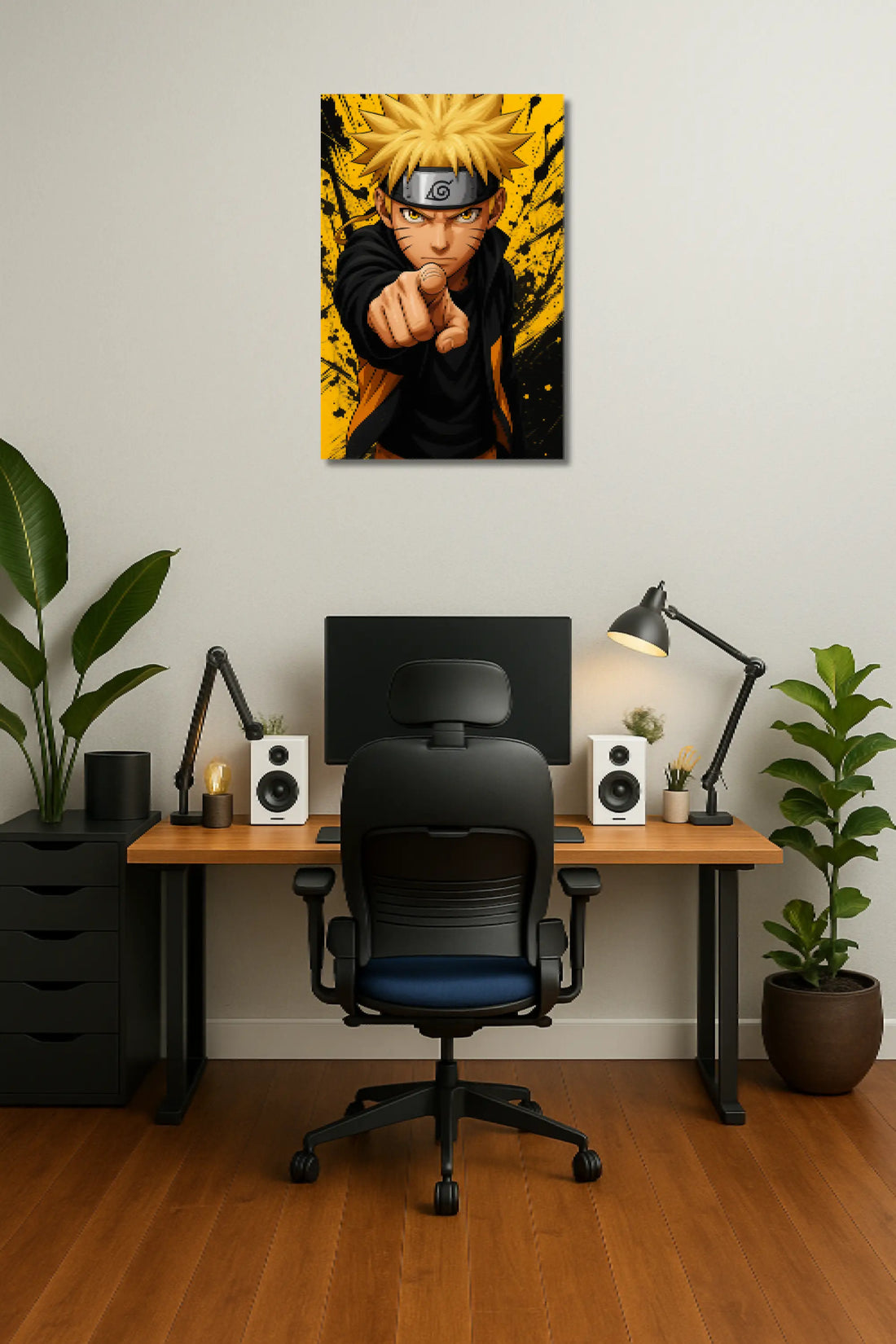Naruto Uzumaki "Believe It!" Metal Poster