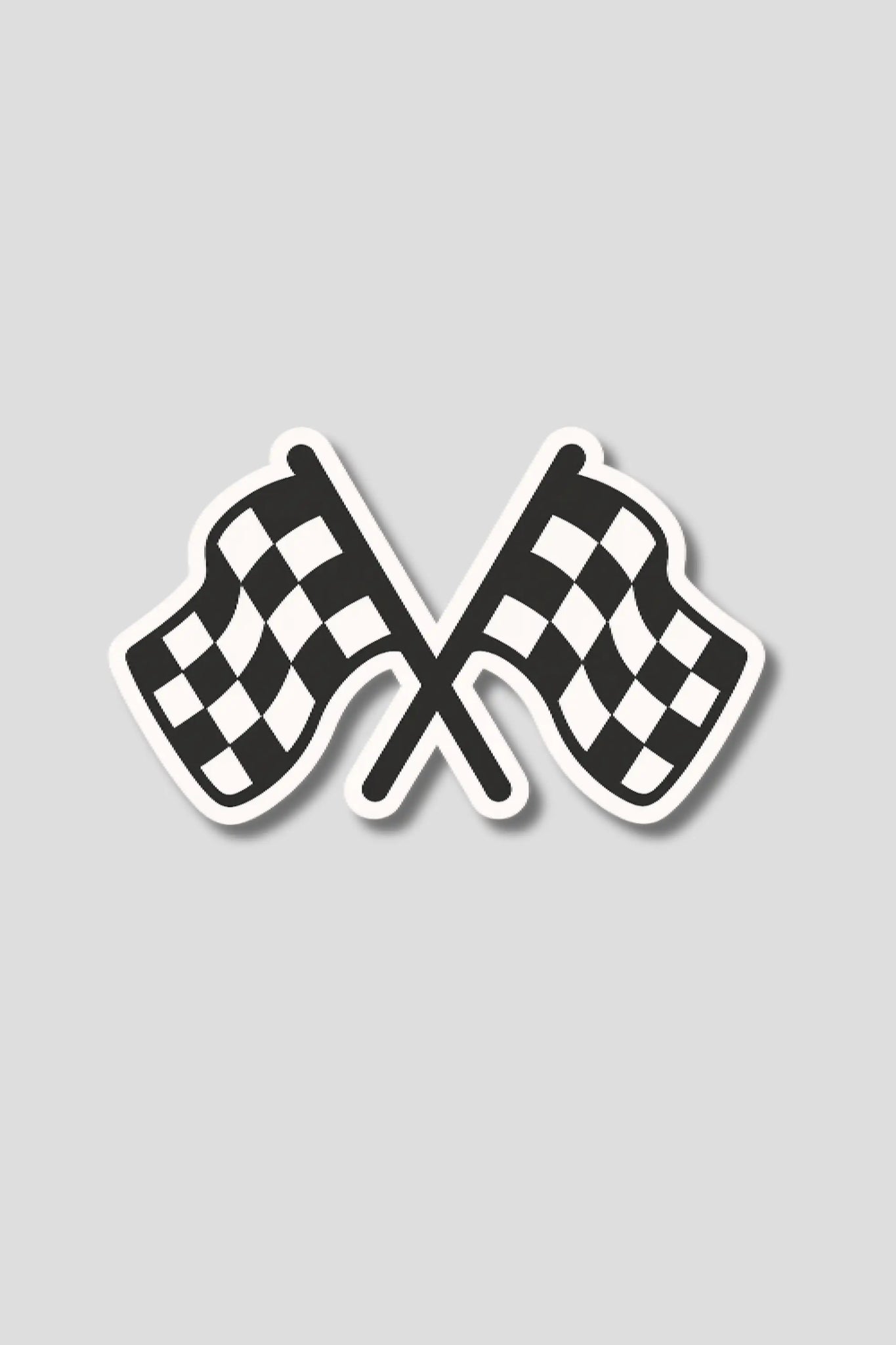 Formula 1 Racing Flag Sticker