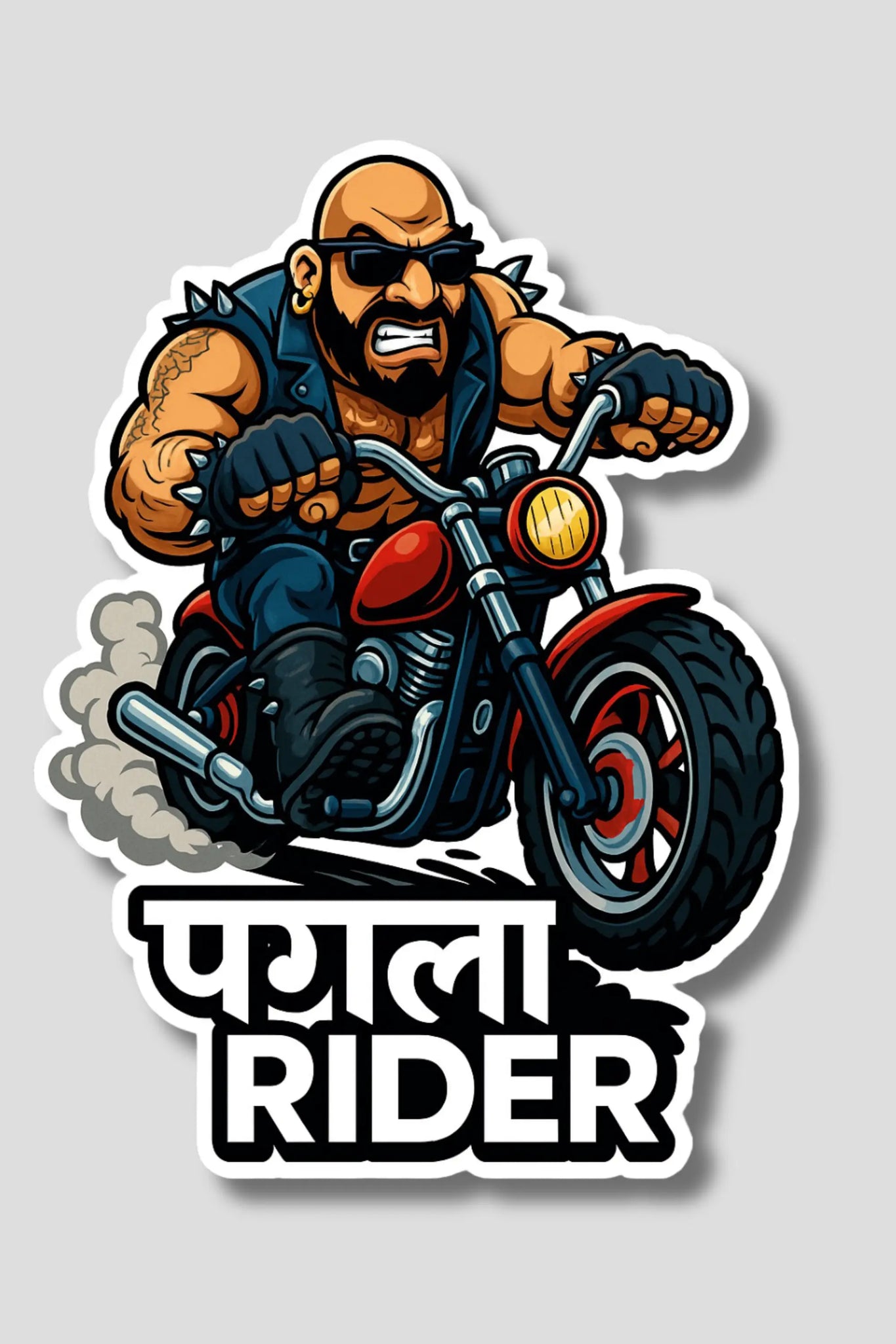 Pagla Rider Sticker
