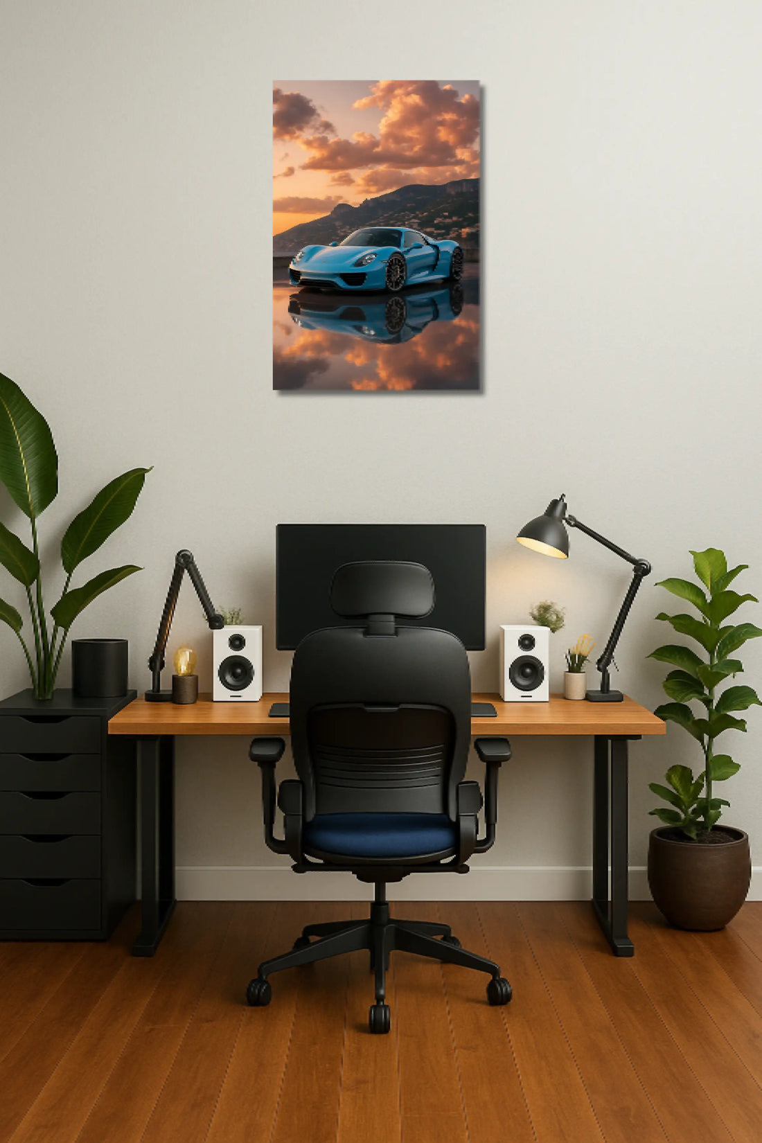 Porsche 718 Spyder Metal Poster 2