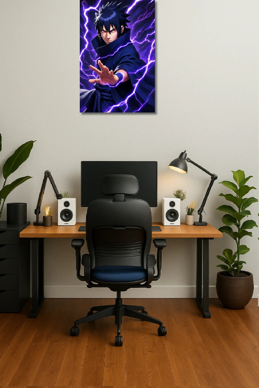 Sasuke Uchiha Metal Poster