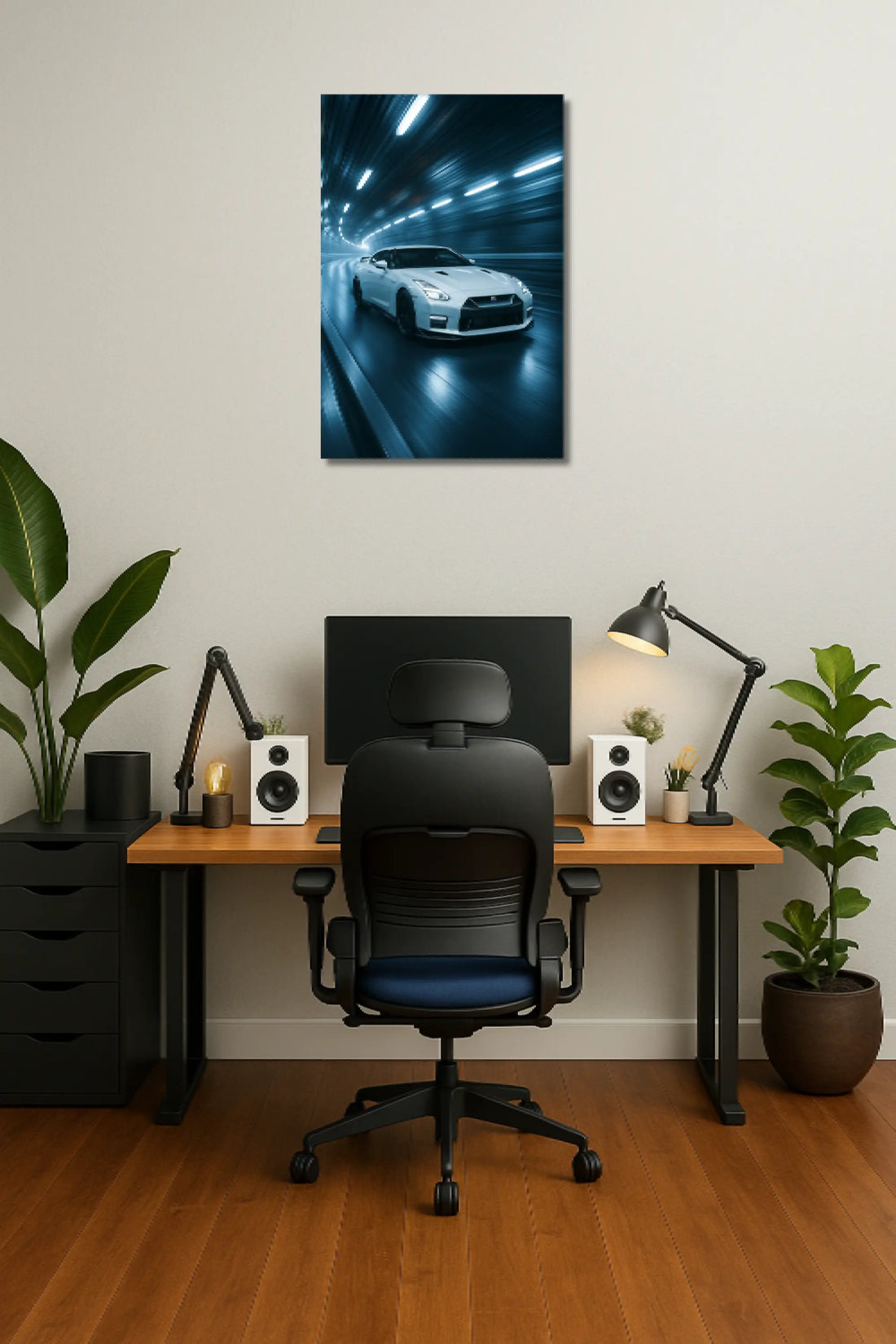 Nisaan GT-R Car Metal Poster 002
