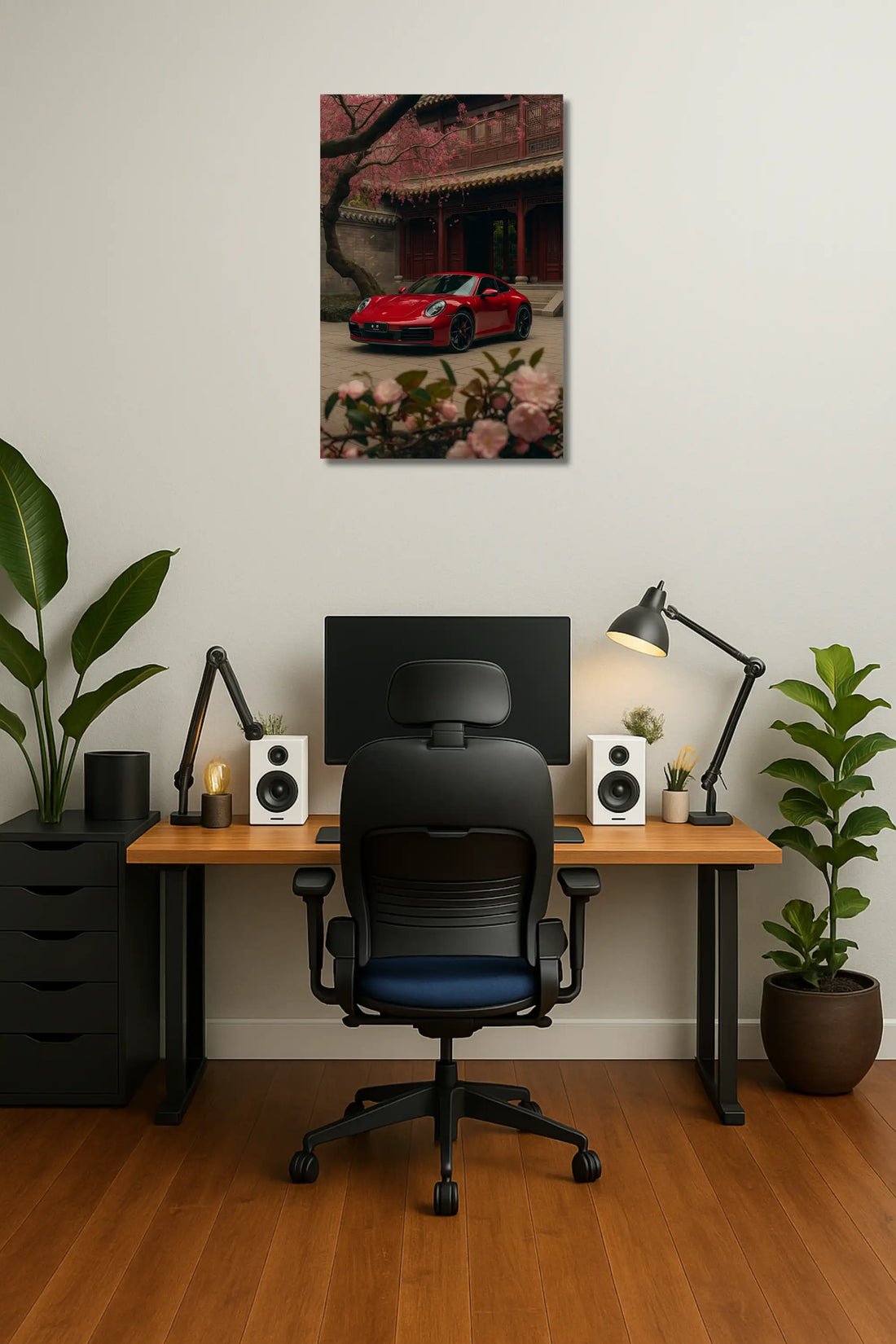 Porche 911 Car Metal Poster 002