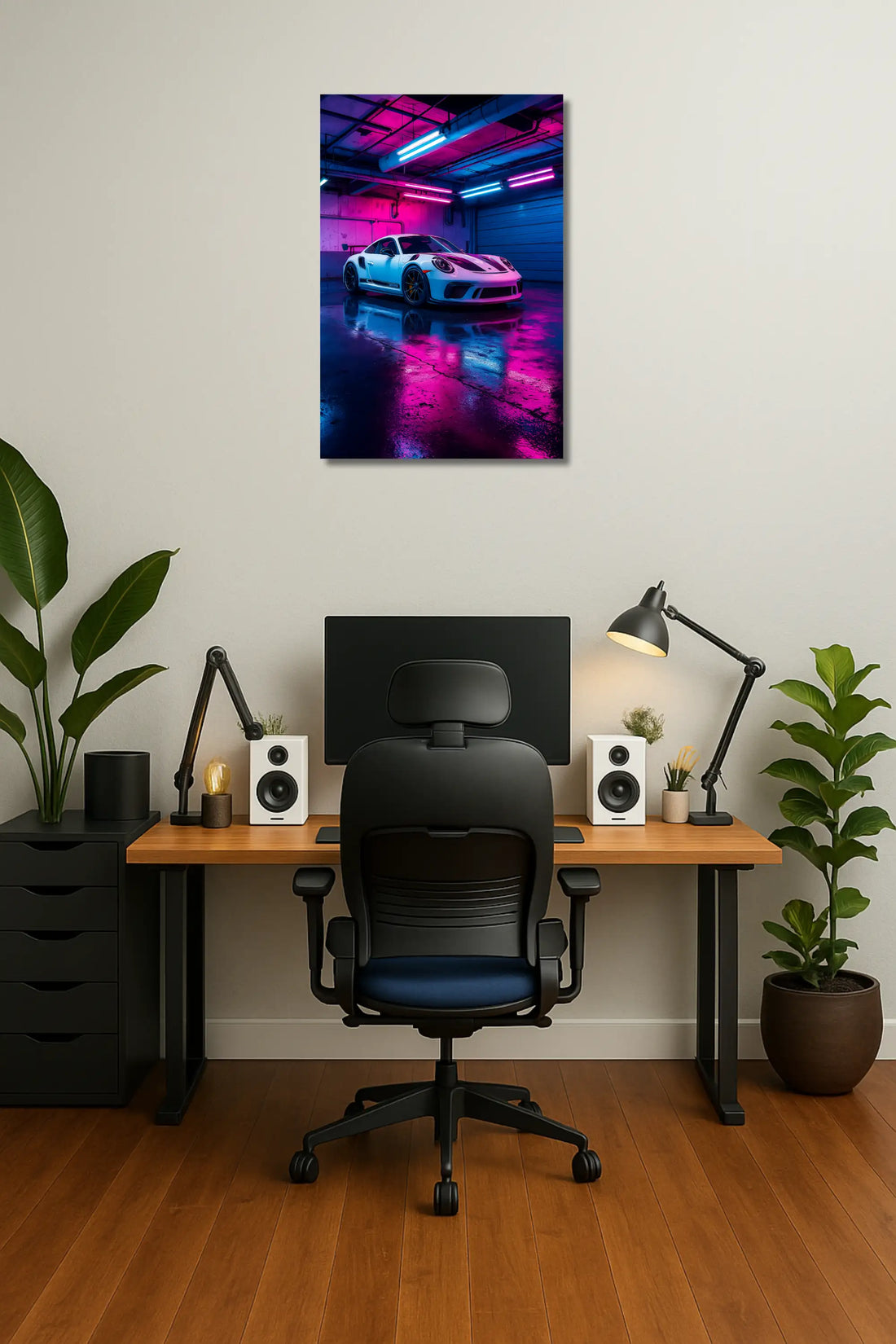 Porche 911 Car Metal Poster 03