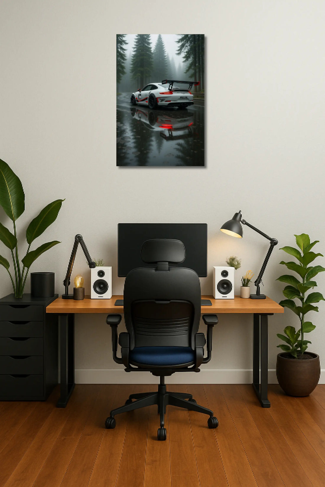 Porsche 911 Car Metal Poster