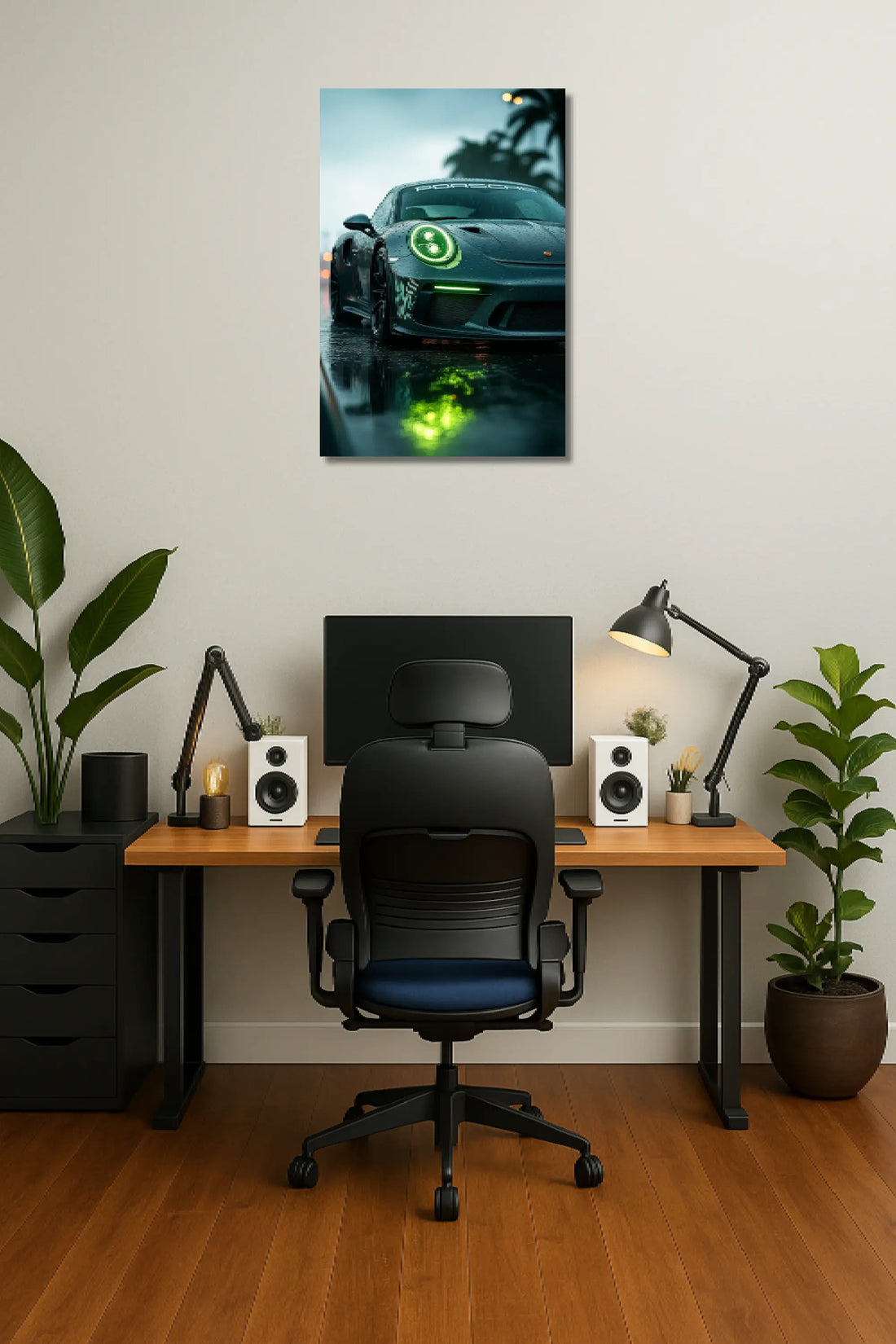 Porsche 911 GT3 Car Metal Poster 003