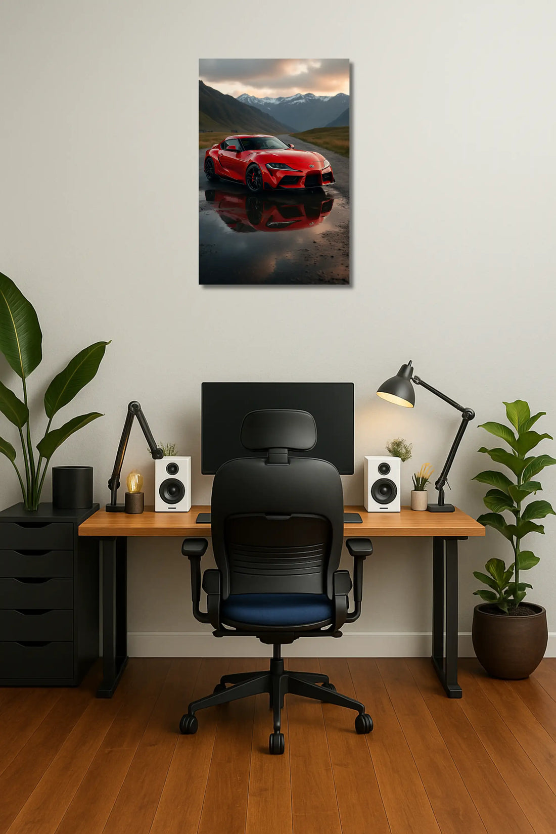 Supra Car Metal Poster